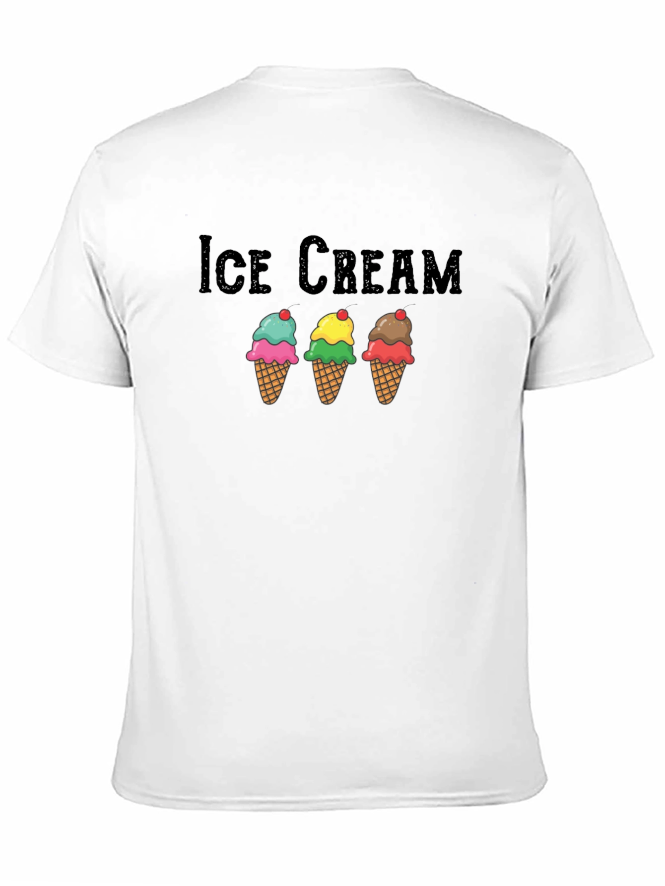 Ice Cream T-Shirt - Novelty Graphic Tee