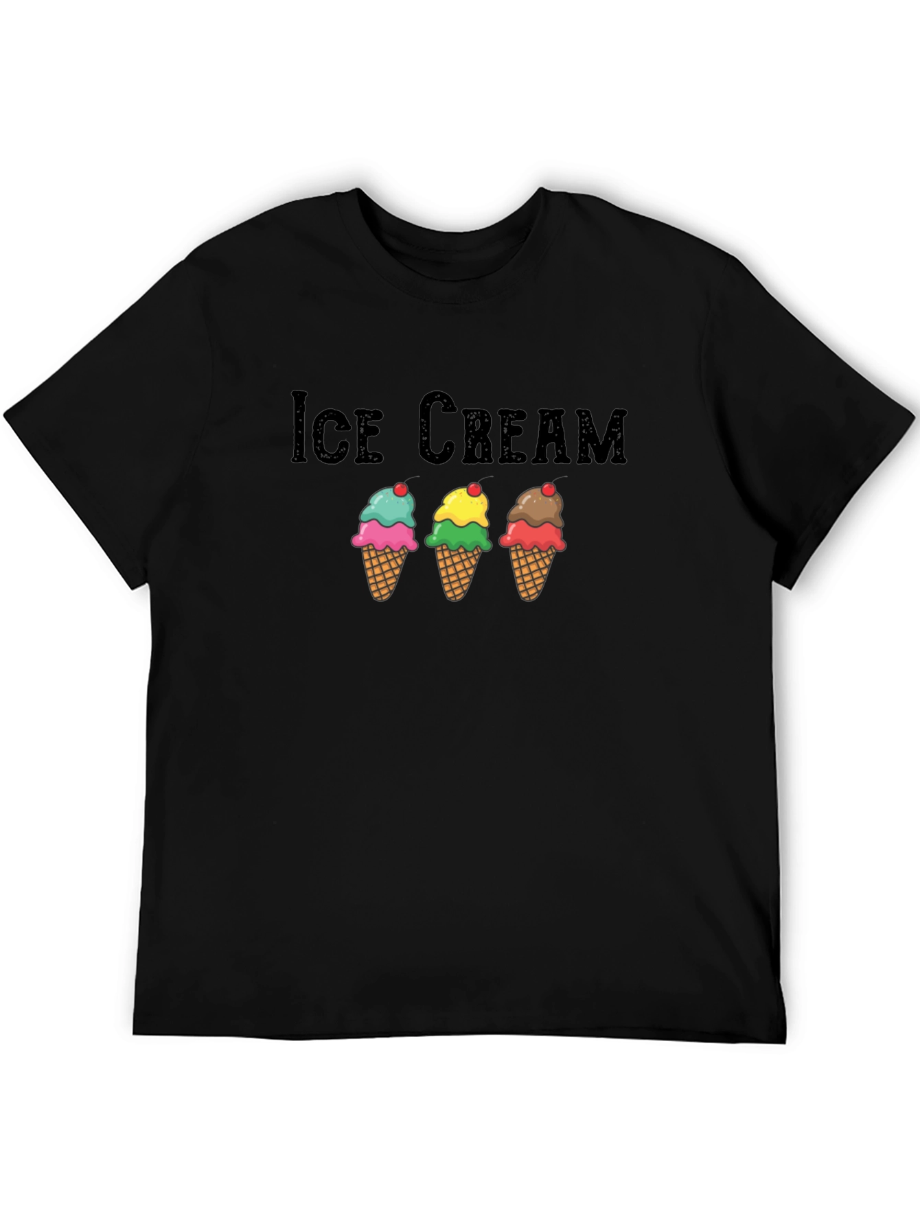 Ice Cream T-Shirt - Novelty Graphic Tee