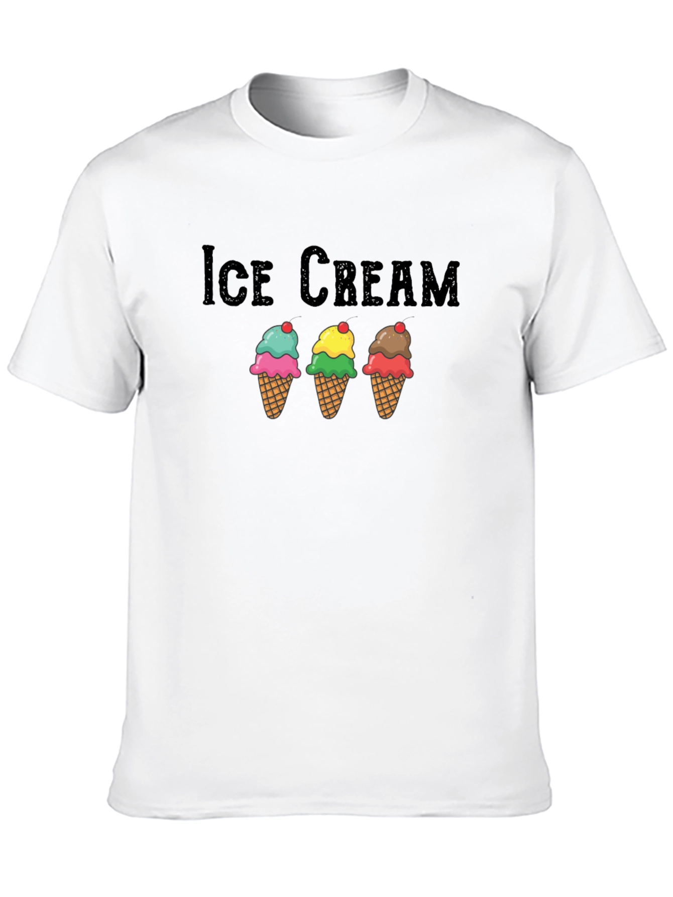 Ice Cream T-Shirt - Novelty Graphic Tee