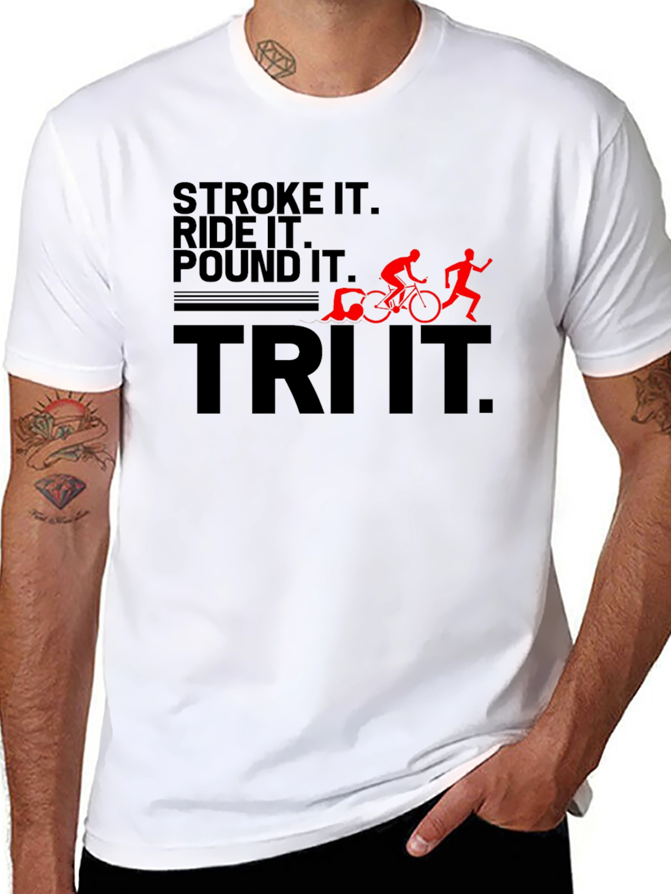 Tri-It Triathlon Humor T-Shirt