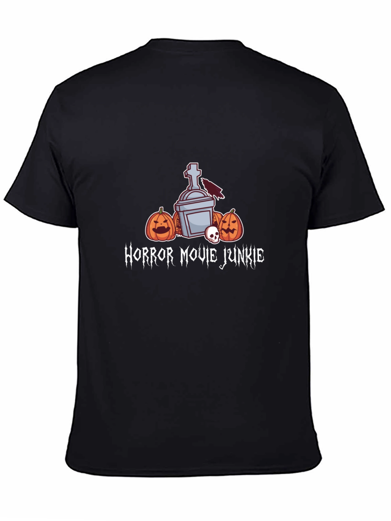 Horror Movie Junkie Halloween T-Shirt