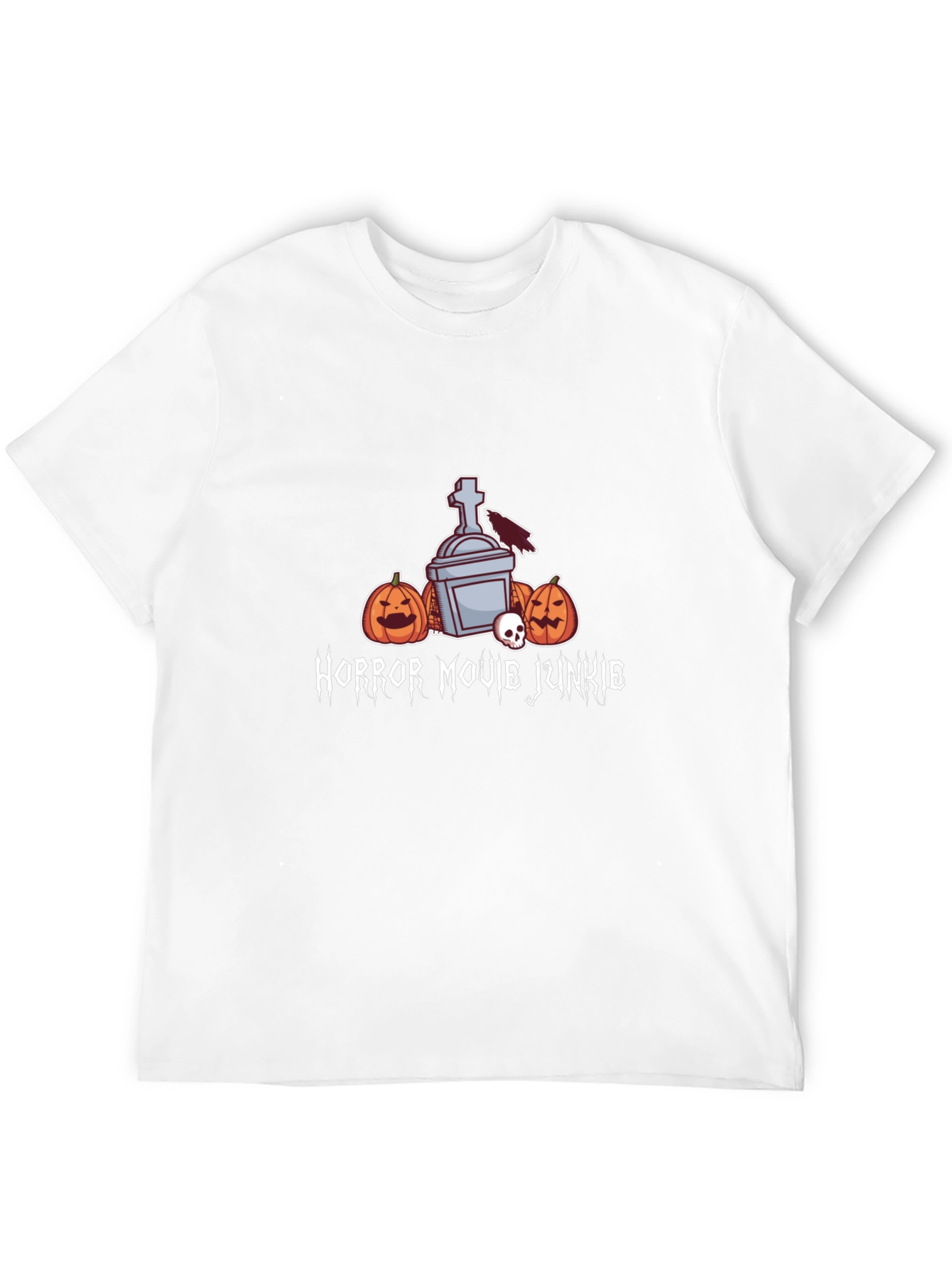 Horror Movie Junkie Halloween T-Shirt