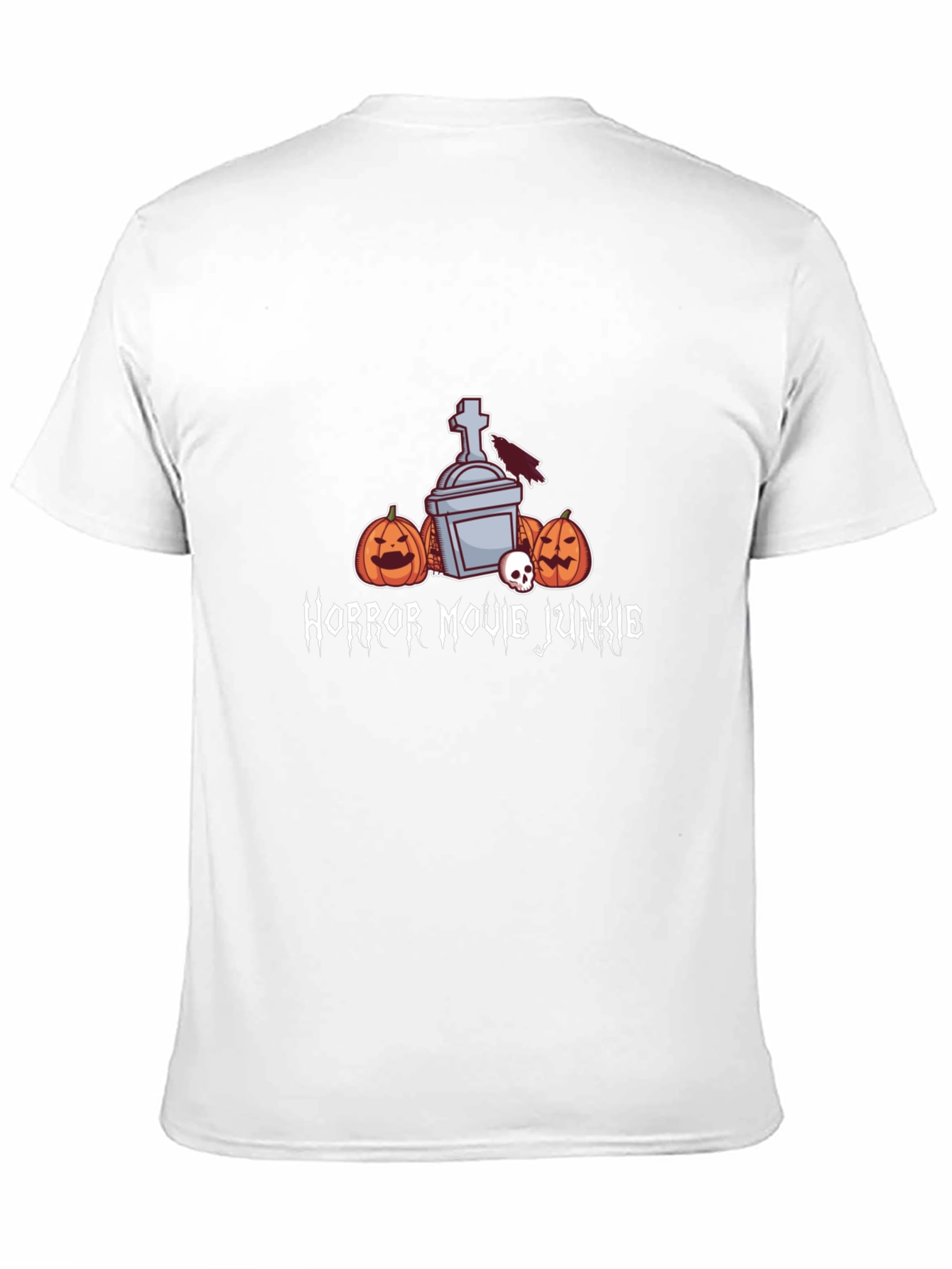 Horror Movie Junkie Halloween T-Shirt