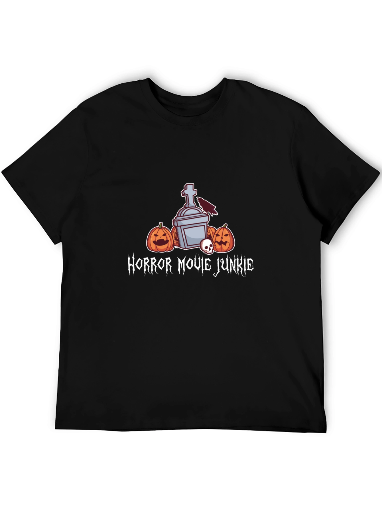 Horror Movie Junkie Halloween T-Shirt