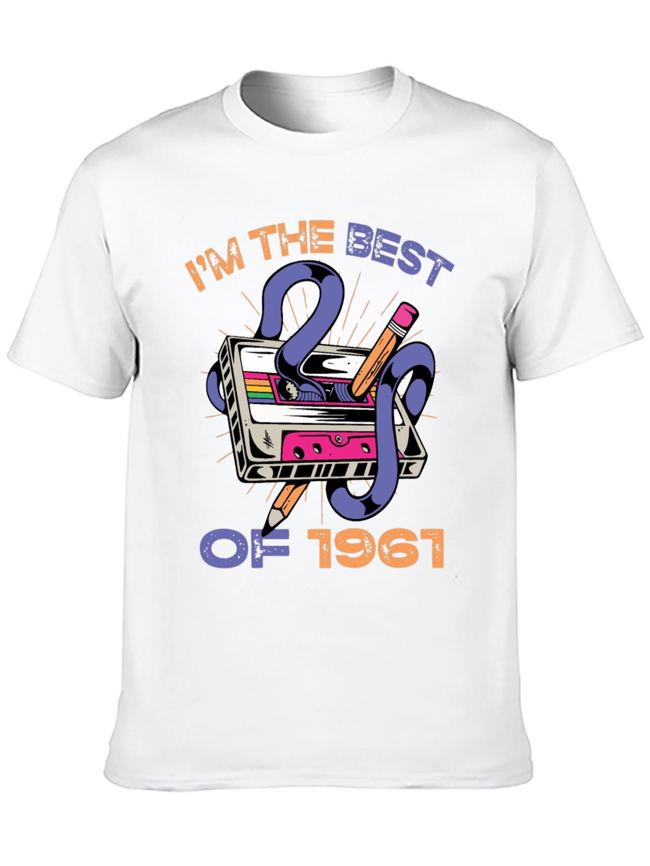 Retro Cassette Tape 1961 Best Of T-Shirt