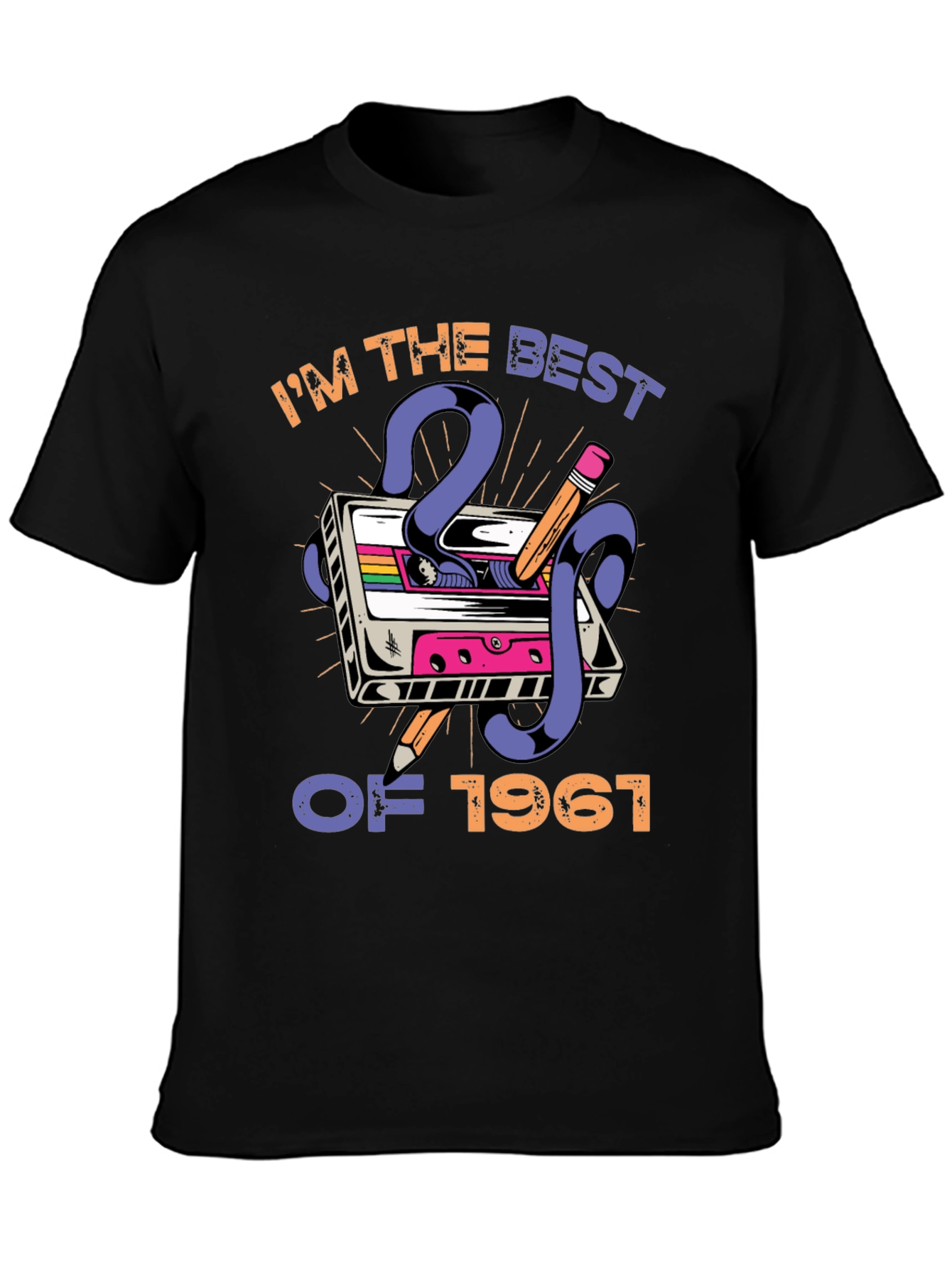 Retro Cassette Tape 1961 Best Of T-Shirt