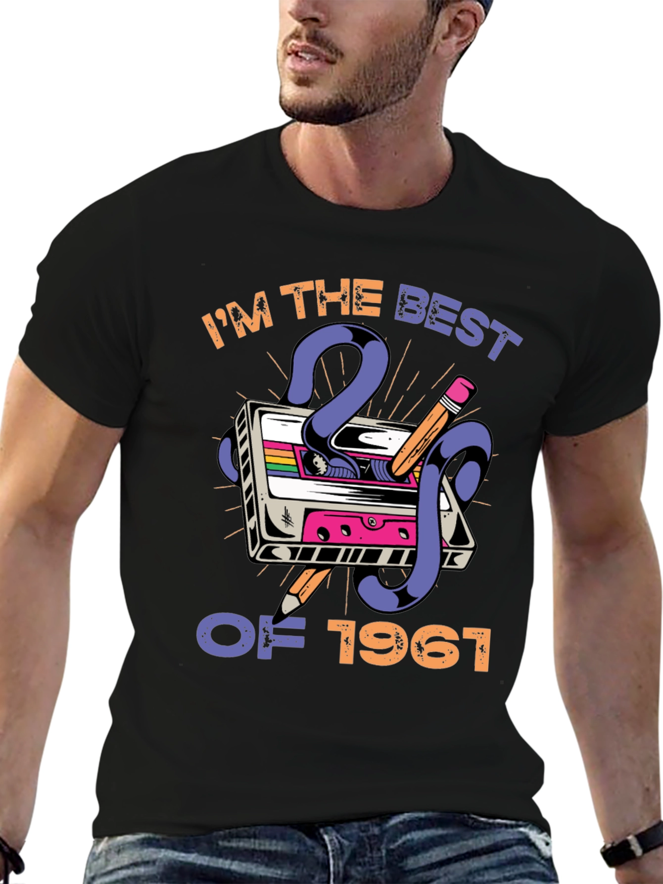 Retro Cassette Tape 1961 Best Of T-Shirt