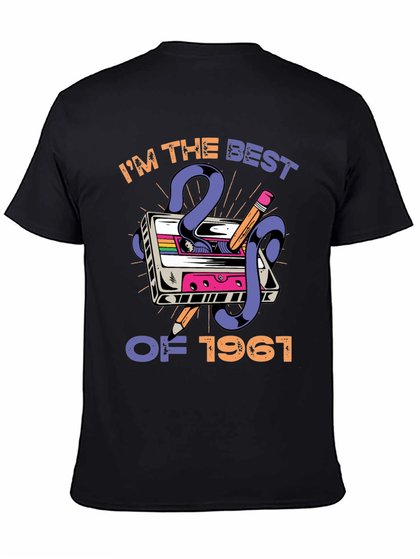 Retro Cassette Tape 1961 Best Of T-Shirt