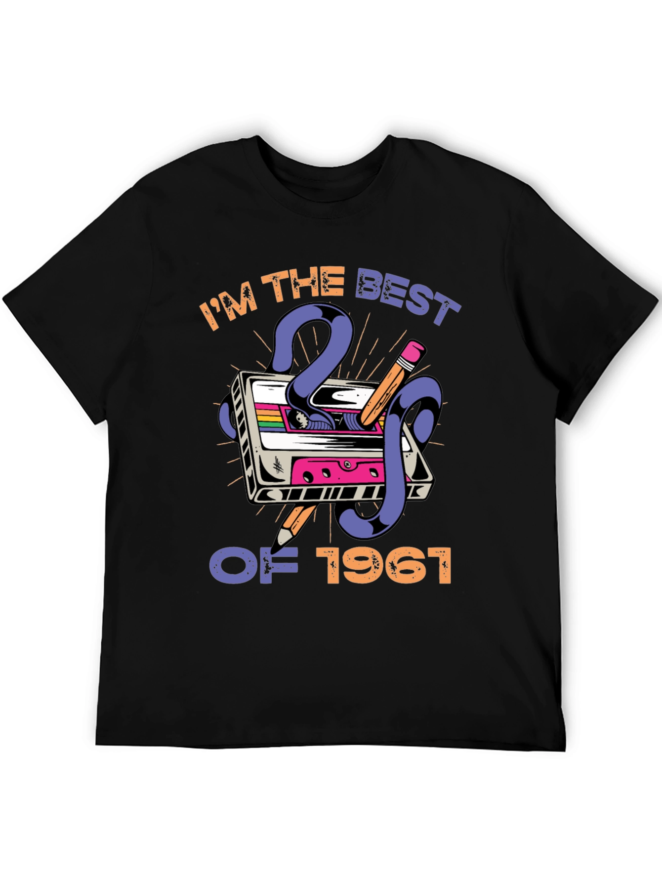 Retro Cassette Tape 1961 Best Of T-Shirt