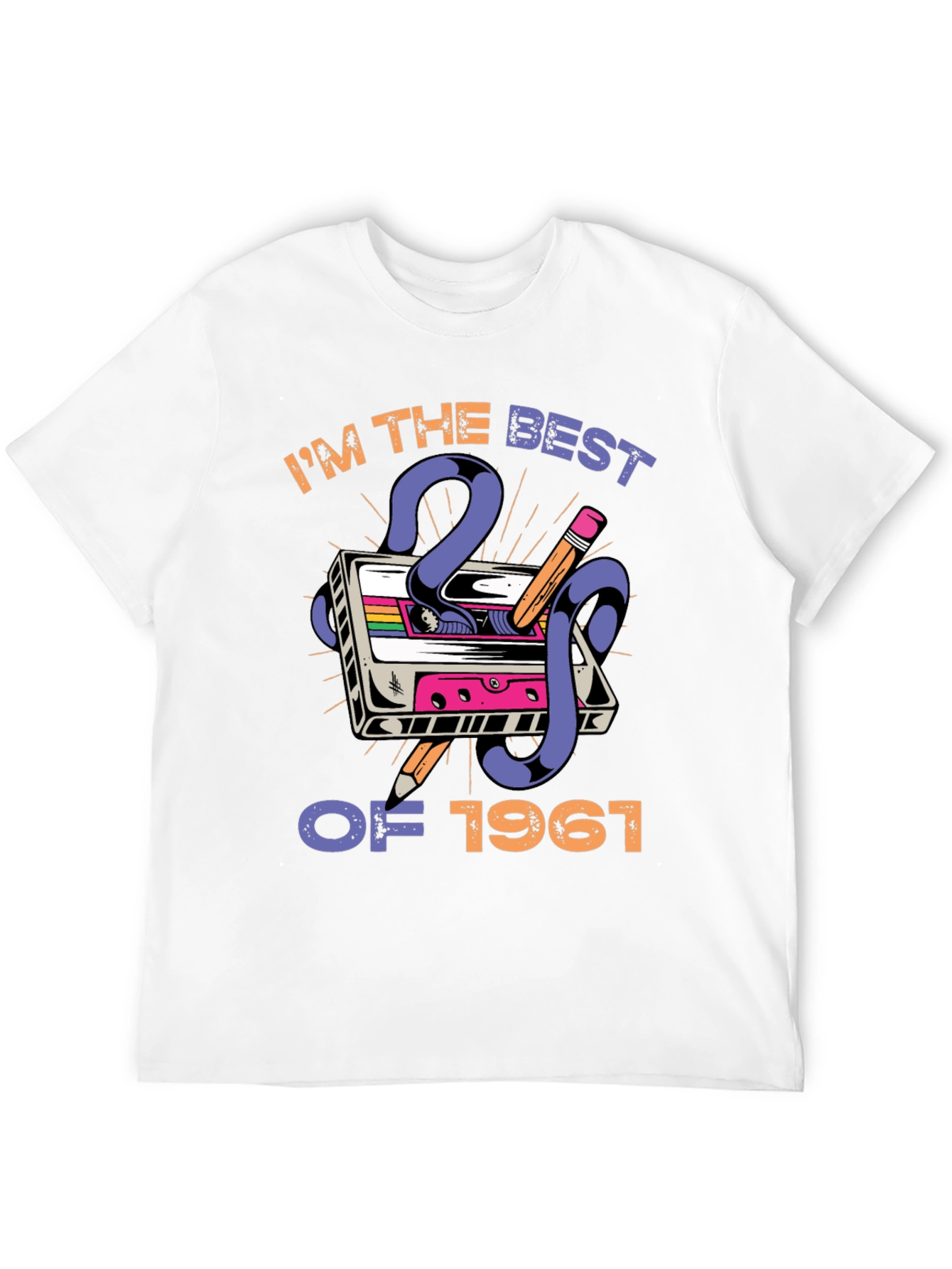Retro Cassette Tape 1961 Best Of T-Shirt