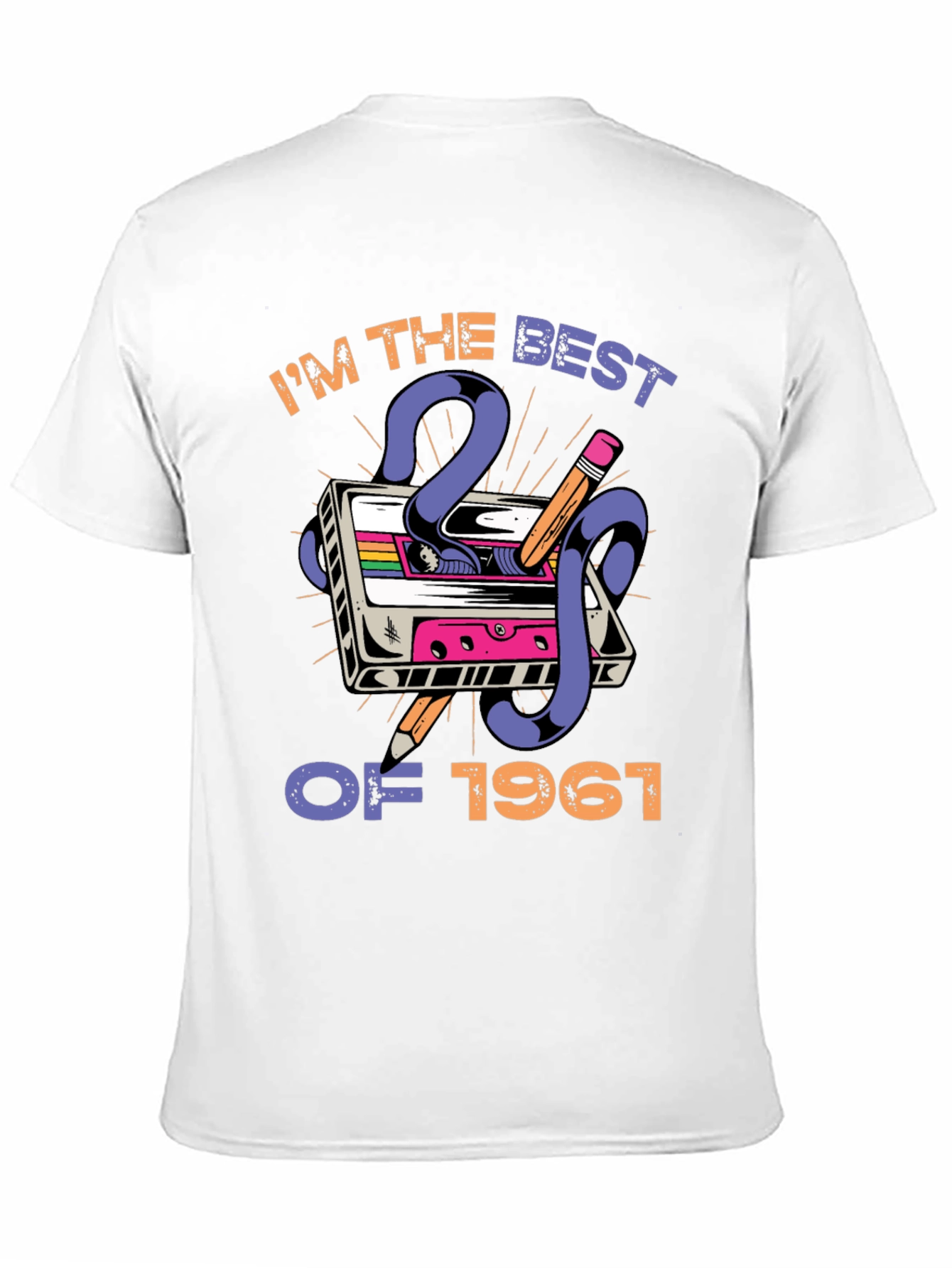 Retro Cassette Tape 1961 Best Of T-Shirt