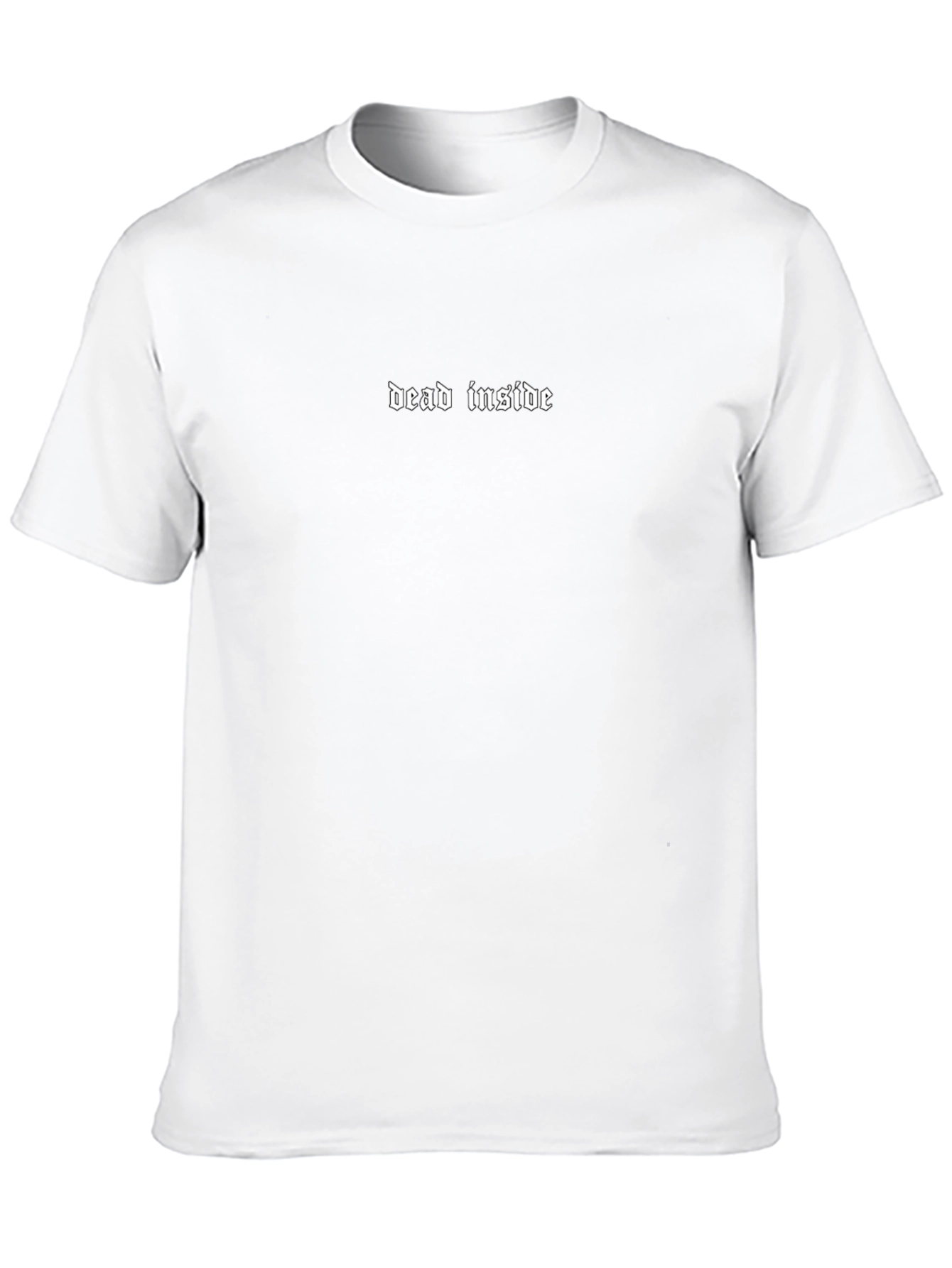 Dead Inside Gothic T-Shirt - Black Tee