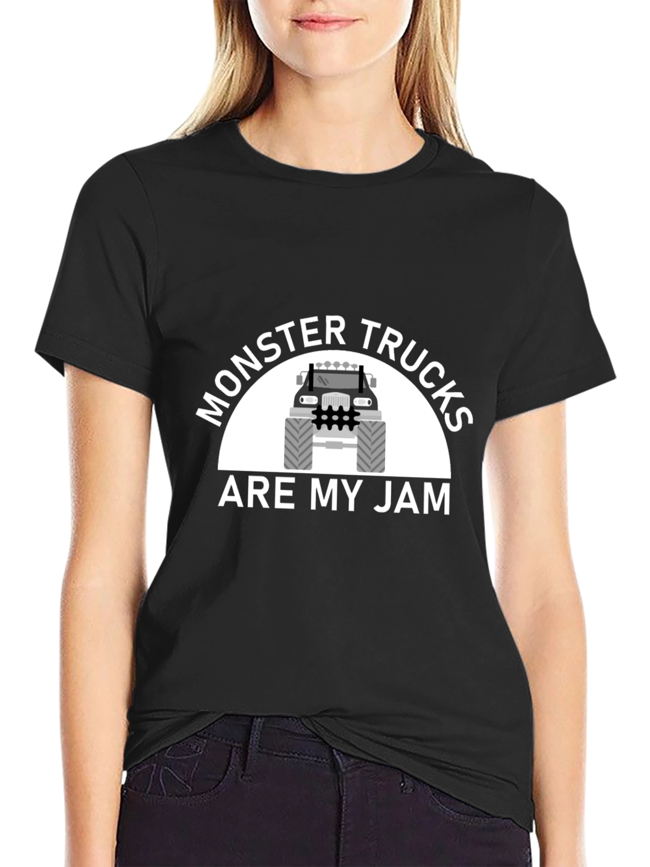 Monster Trucks Are My Jam Graphic T-Shirt