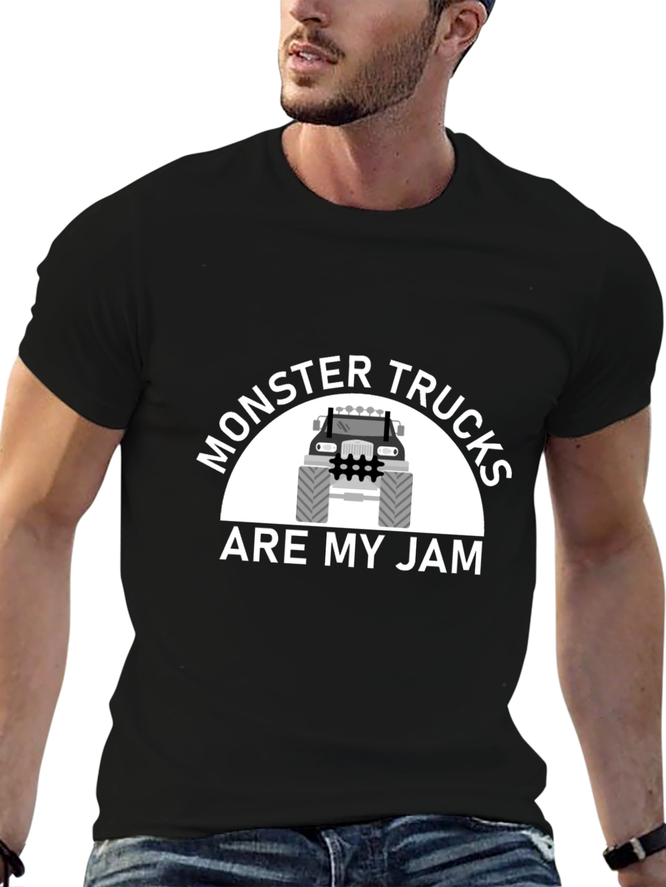 Monster Trucks Are My Jam Graphic T-Shirt