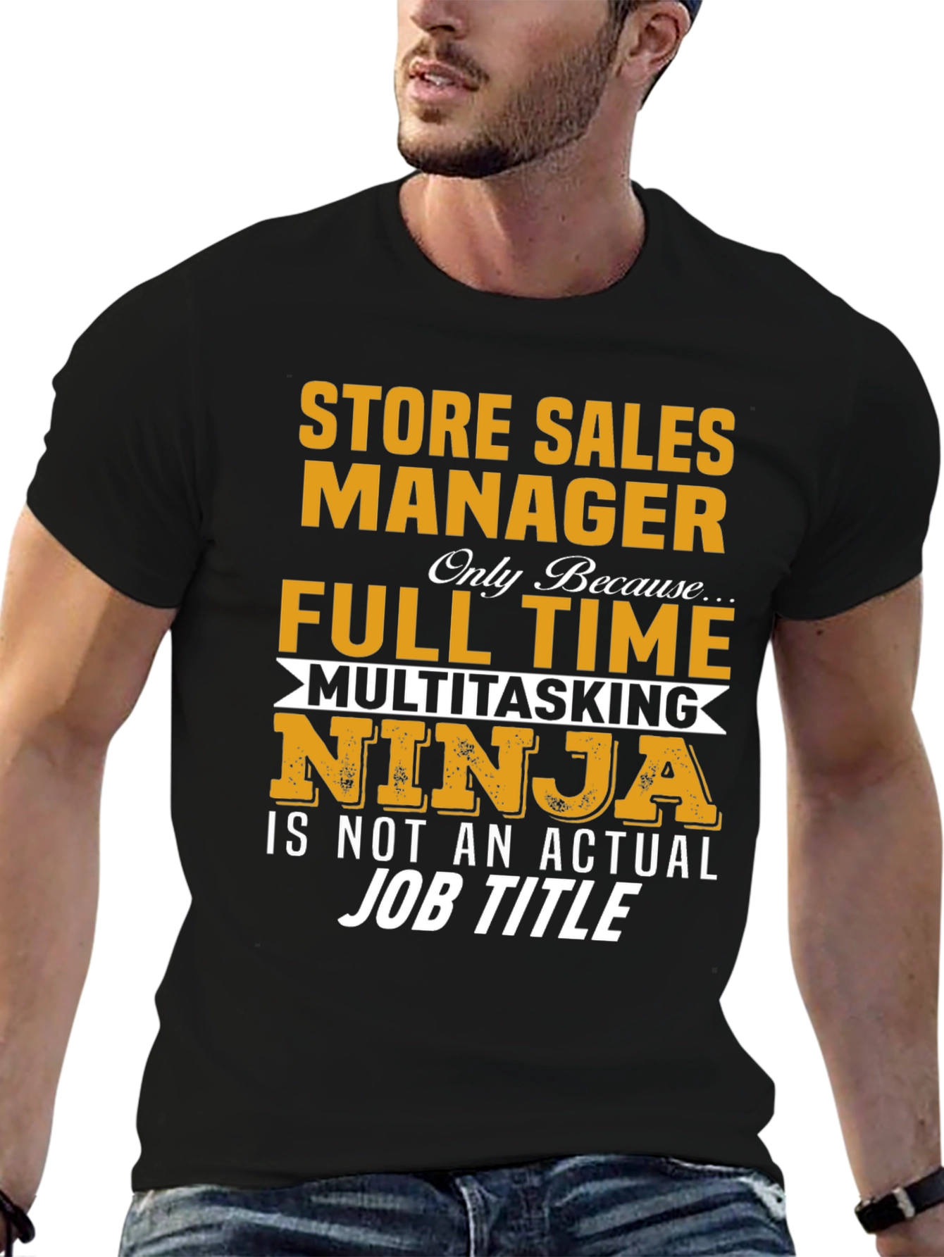 Store Sales Manager Multitasking Ninja T-Shirt