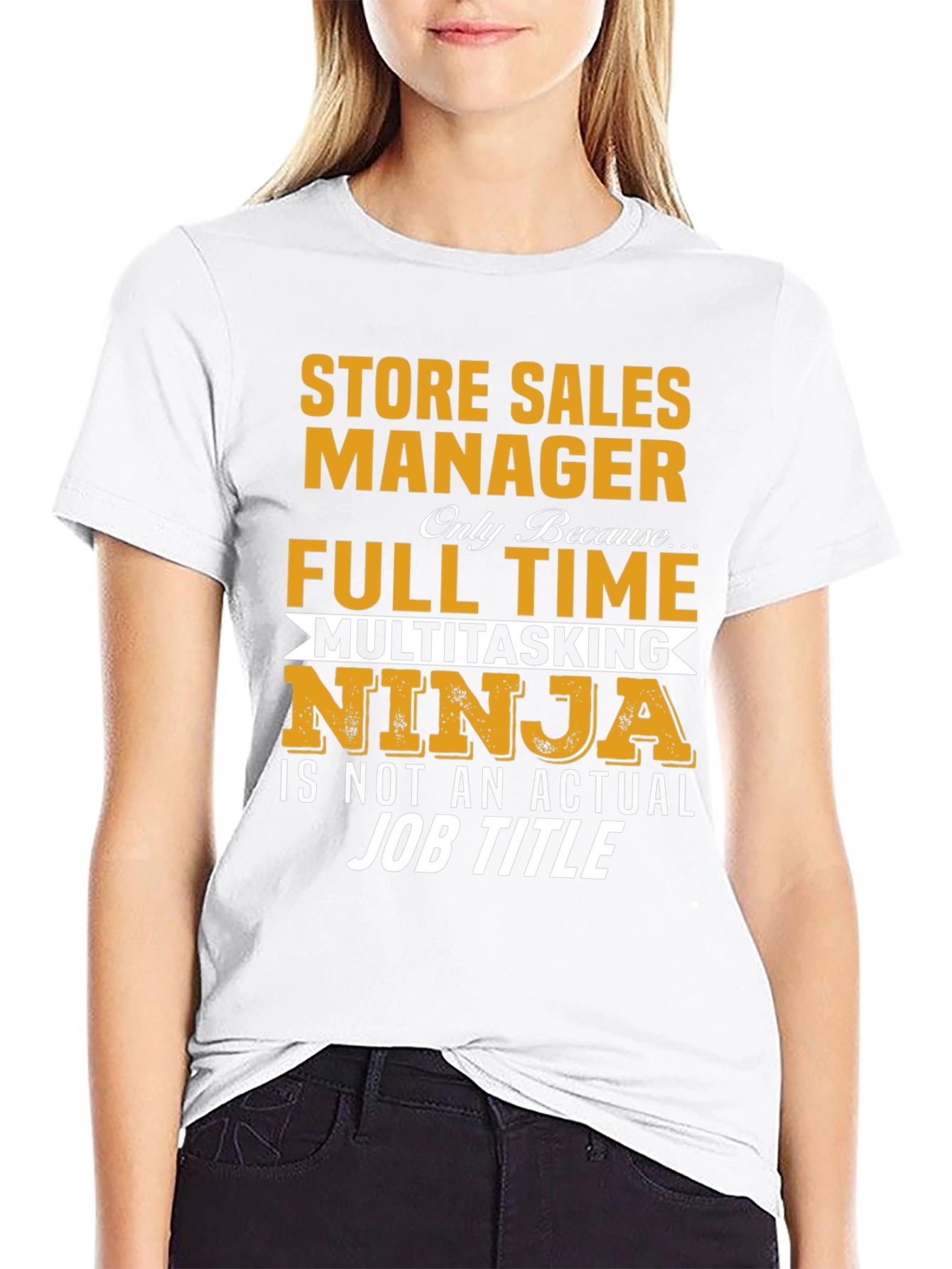 Store Sales Manager Multitasking Ninja T-Shirt