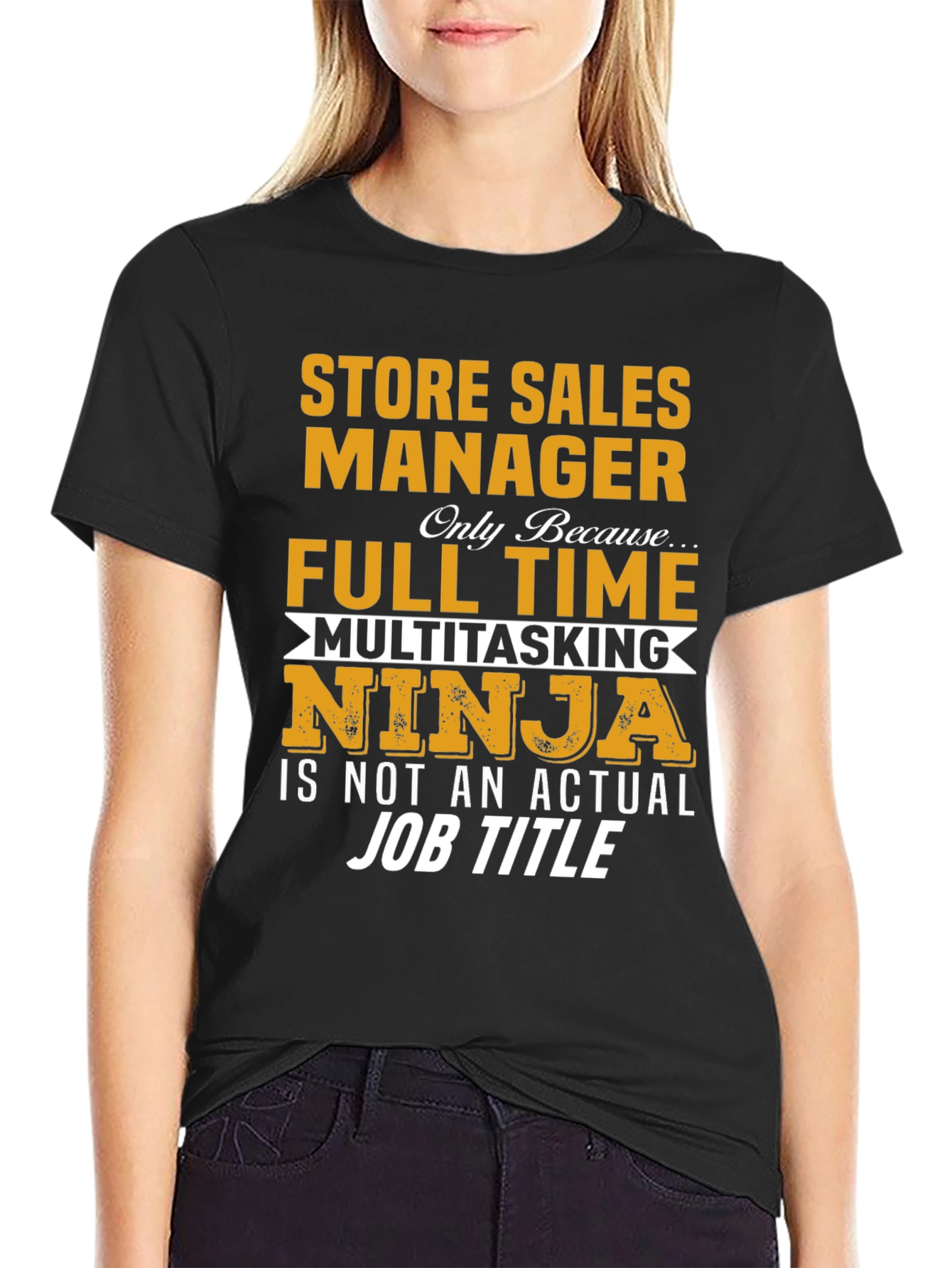 Store Sales Manager Multitasking Ninja T-Shirt