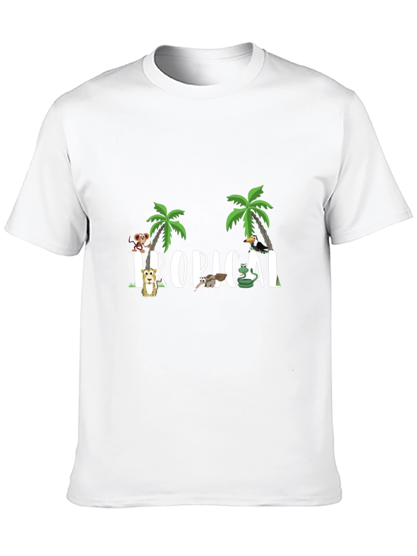 Tropical Animal Graphic Tee
