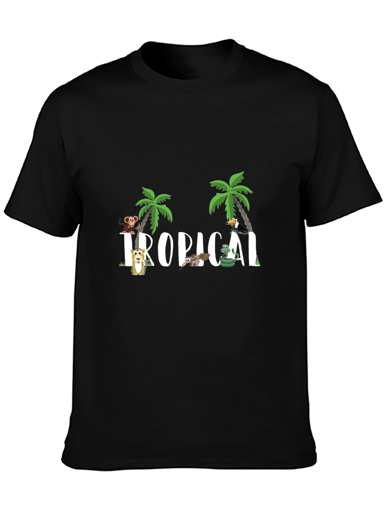 Tropical Animal Graphic Tee