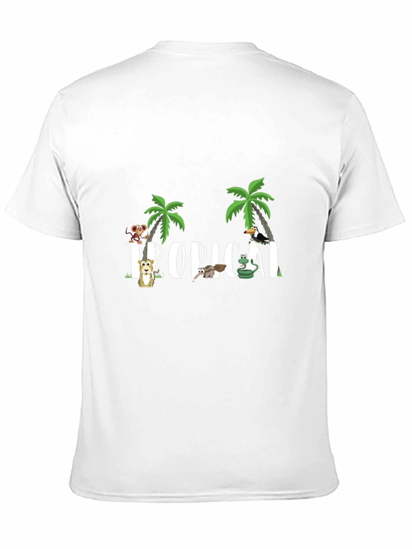 Tropical Animal Graphic Tee