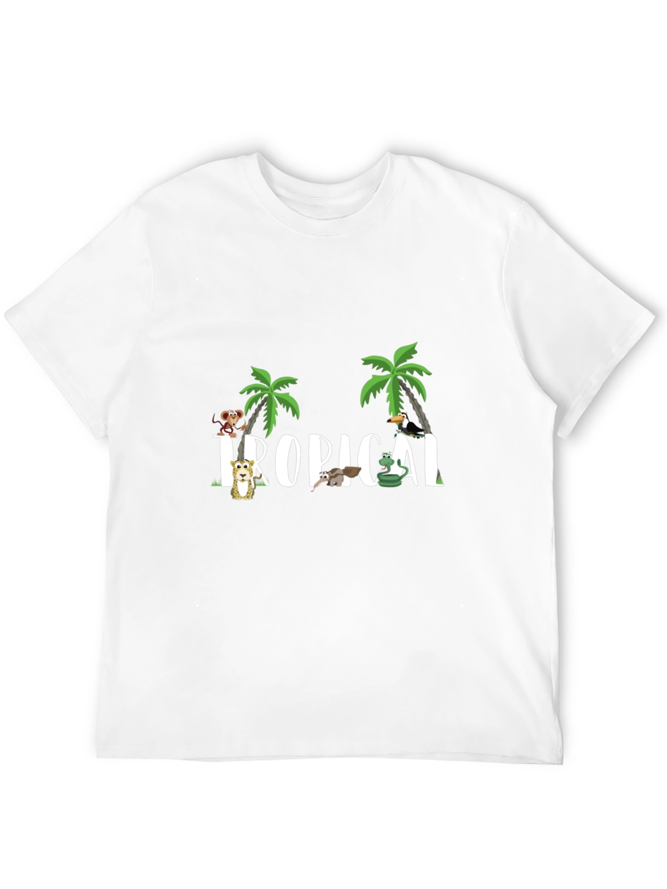 Tropical Animal Graphic Tee