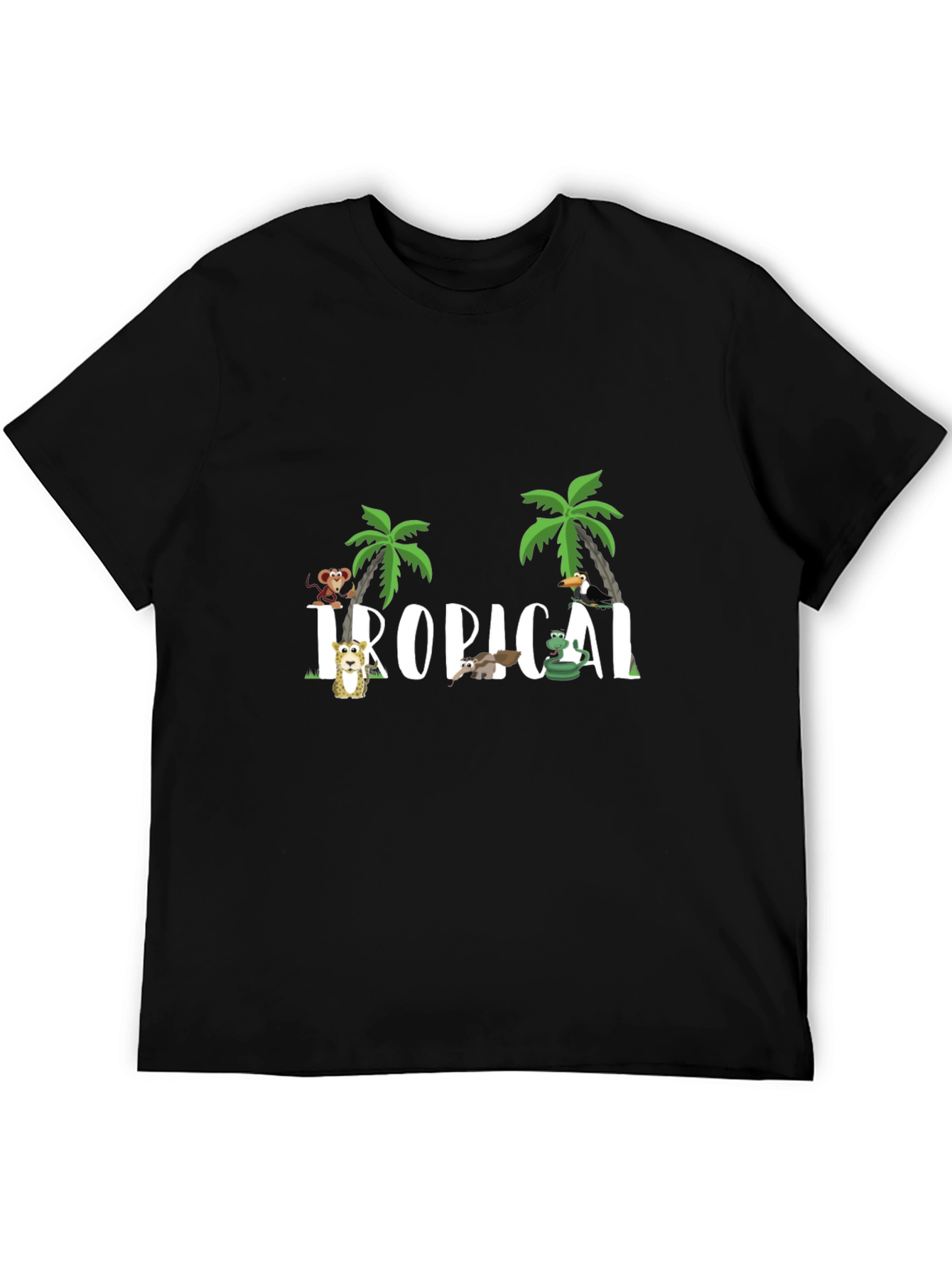 Tropical Animal Graphic Tee