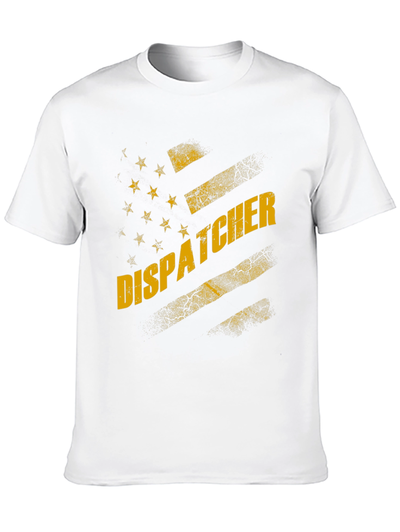Dispatcher US Flag Graphic Tee - Black