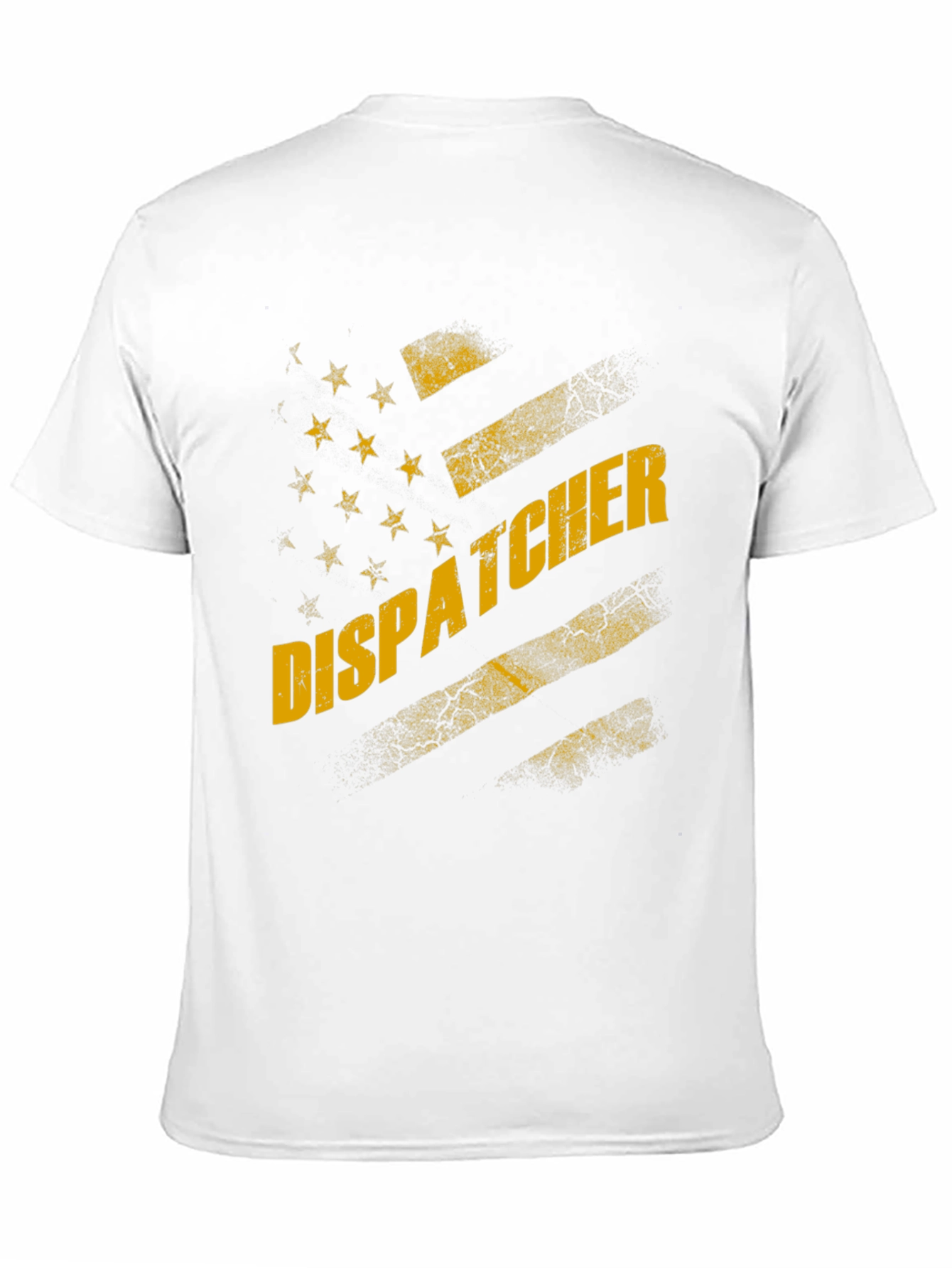 Dispatcher US Flag Graphic Tee - Black