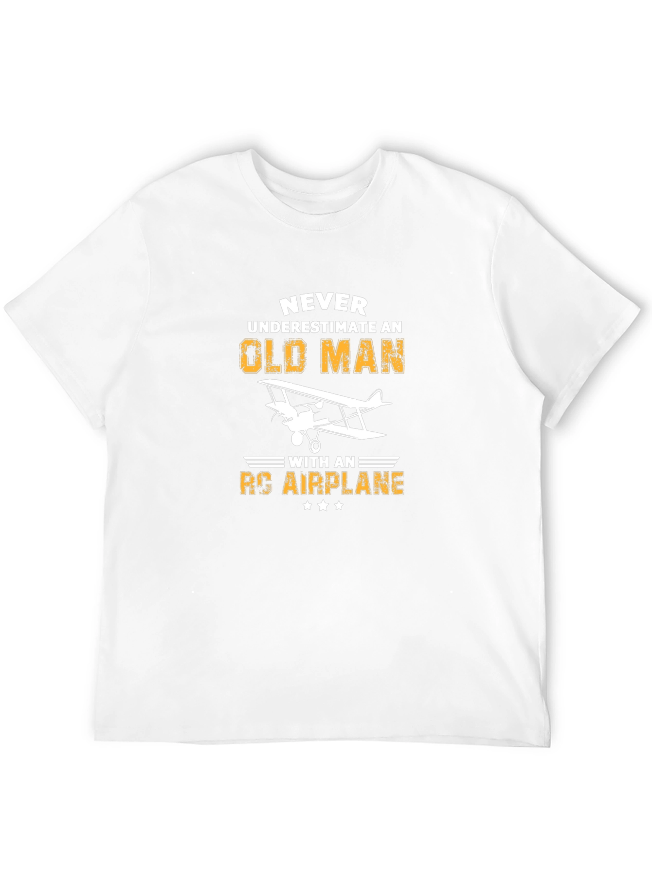Old Man RC Airplane T-Shirt