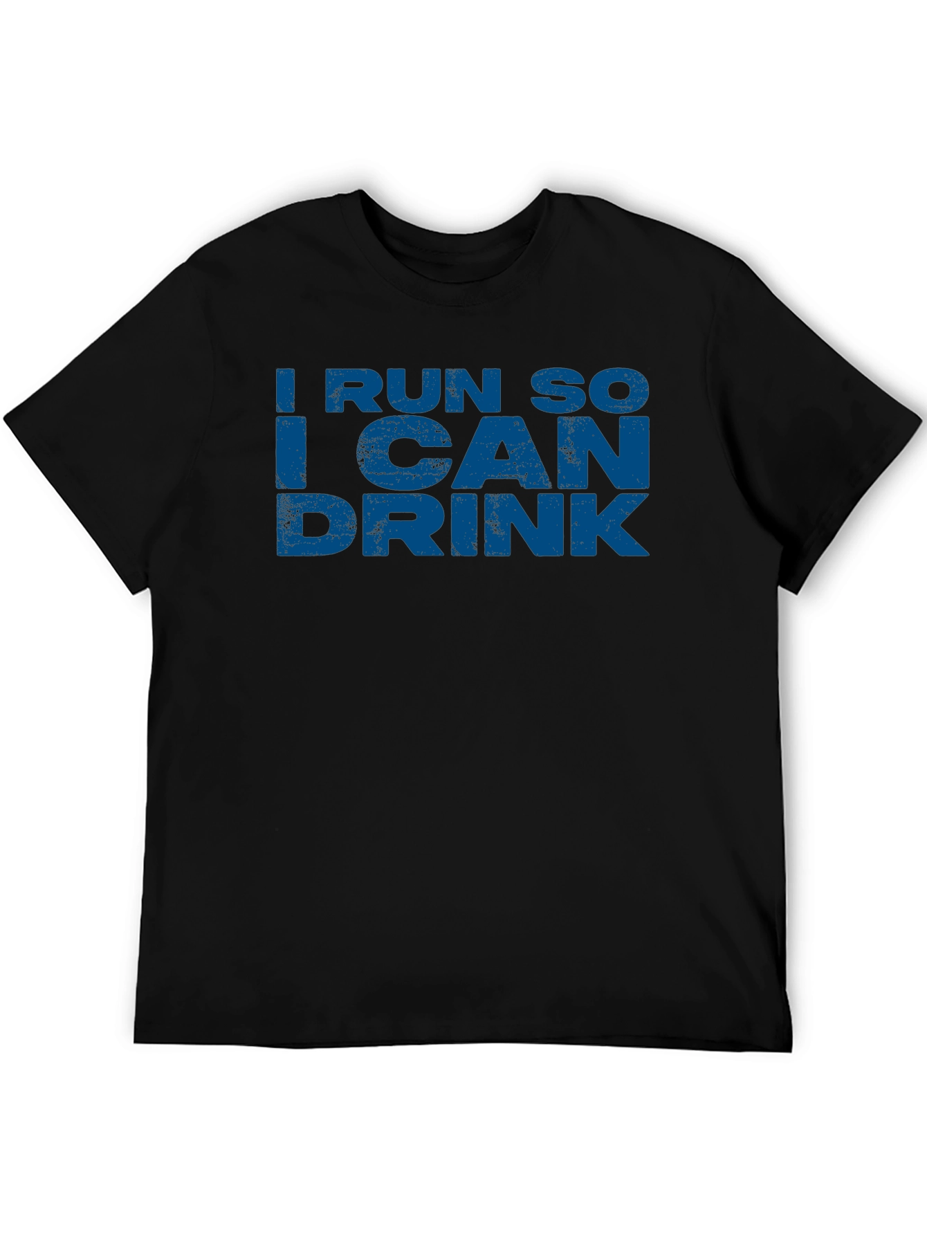 I Run So I Can Drink Funny Graphic T-Shirt