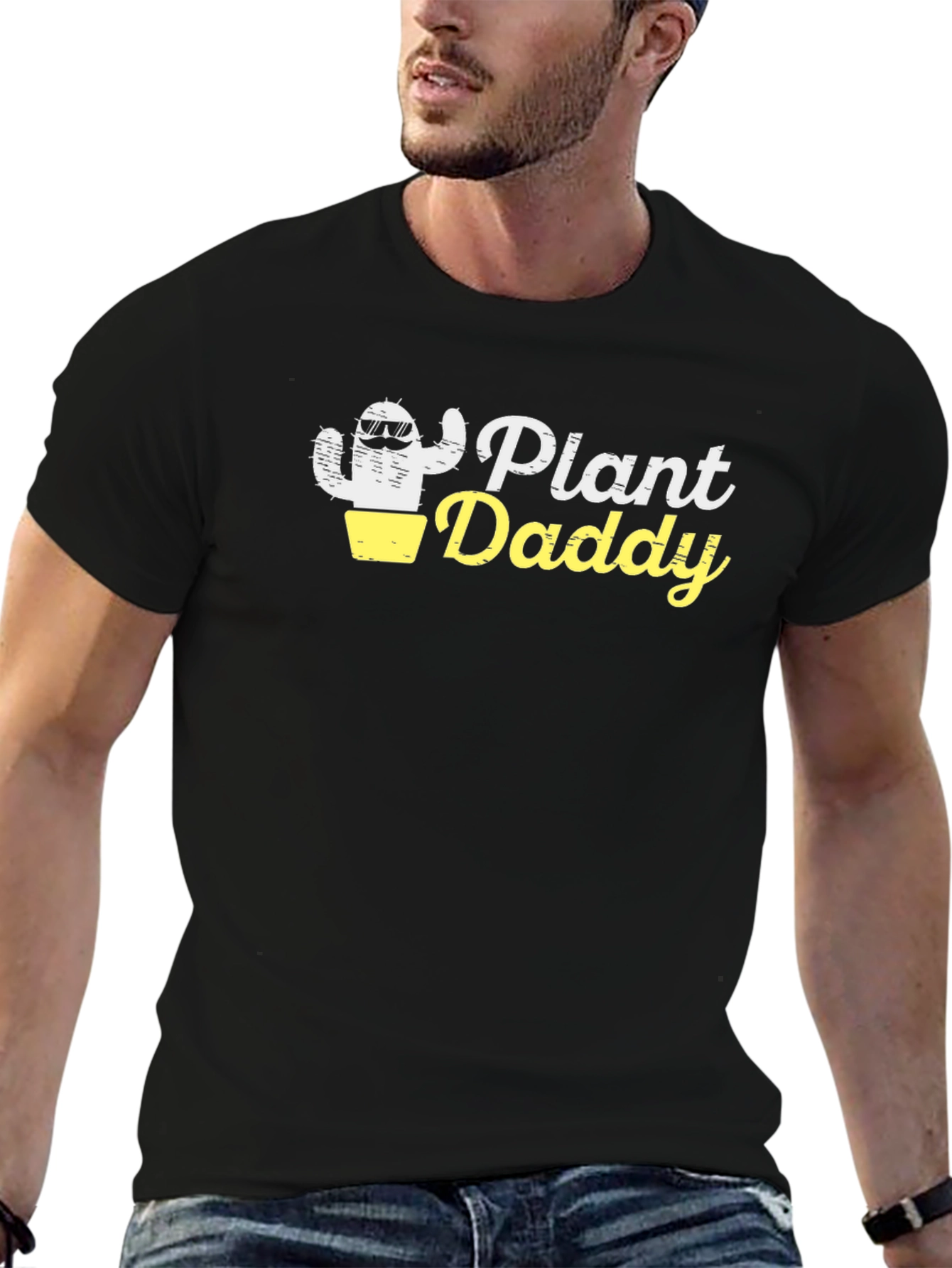 Plant Daddy Graphic Tee - Trendy Mens T-Shirt