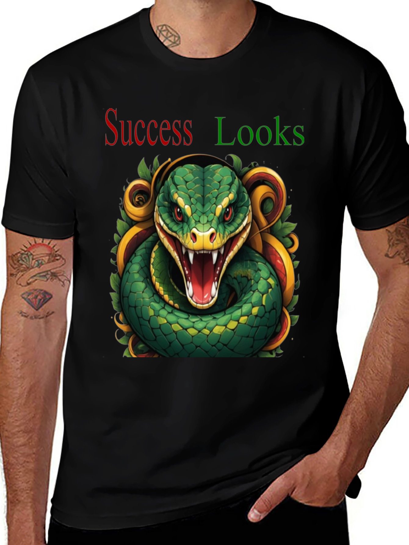 Success Looks Like a Snake Graphic Tee