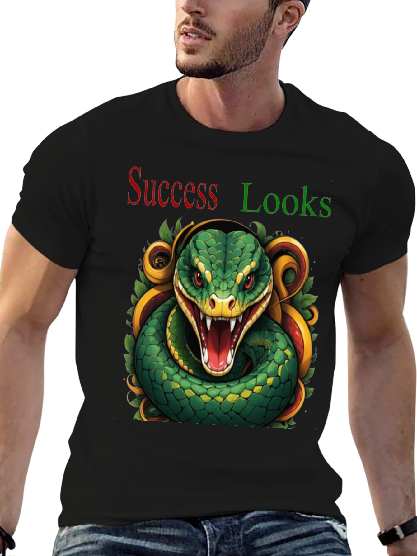Success Looks Like a Snake Graphic Tee