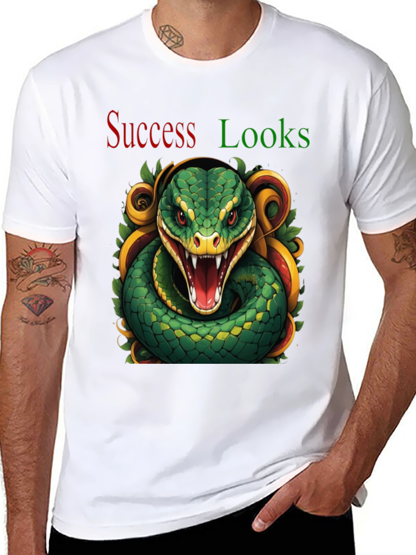 Success Looks Like a Snake Graphic Tee