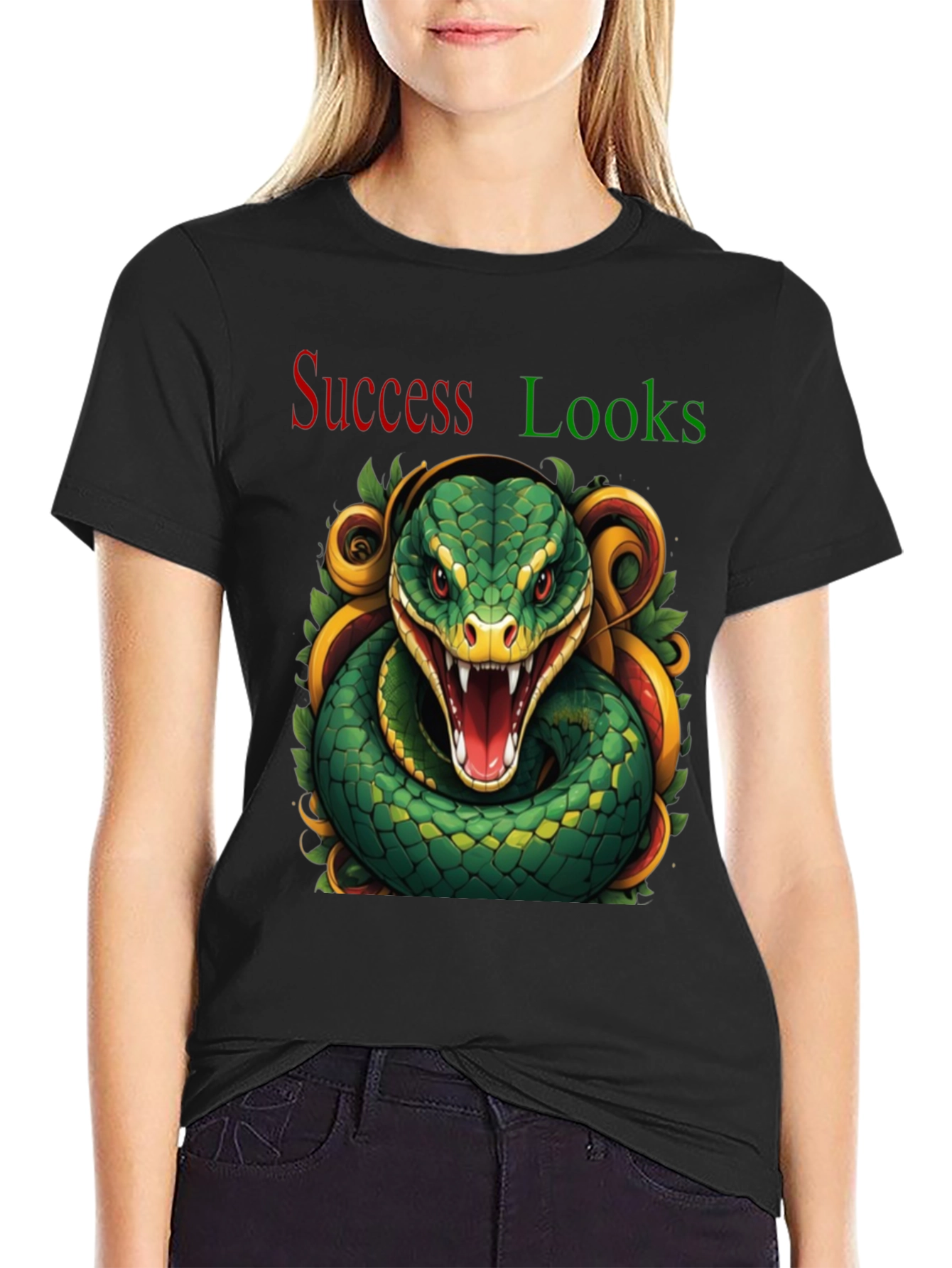 Success Looks Like a Snake Graphic Tee
