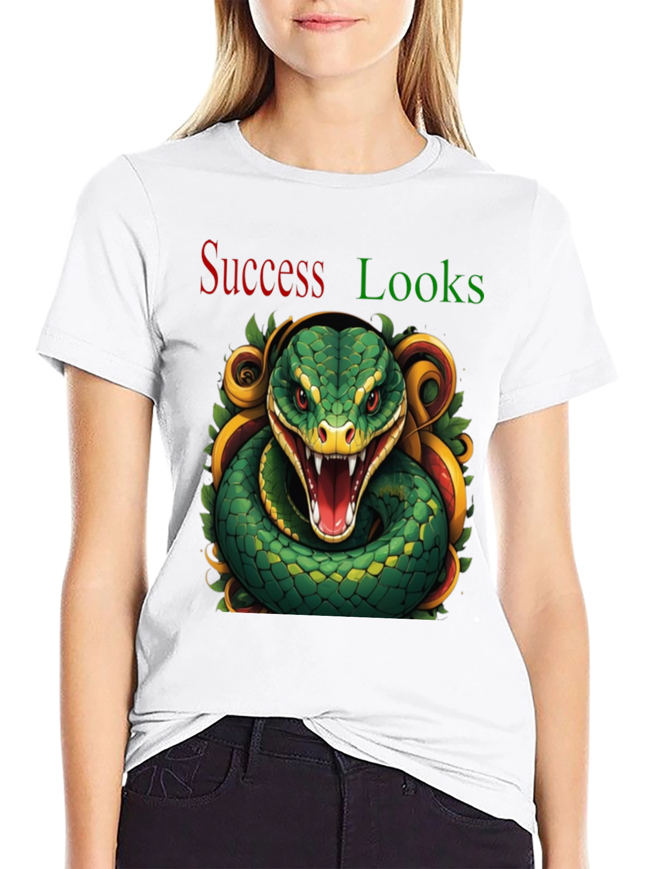 Success Looks Like a Snake Graphic Tee