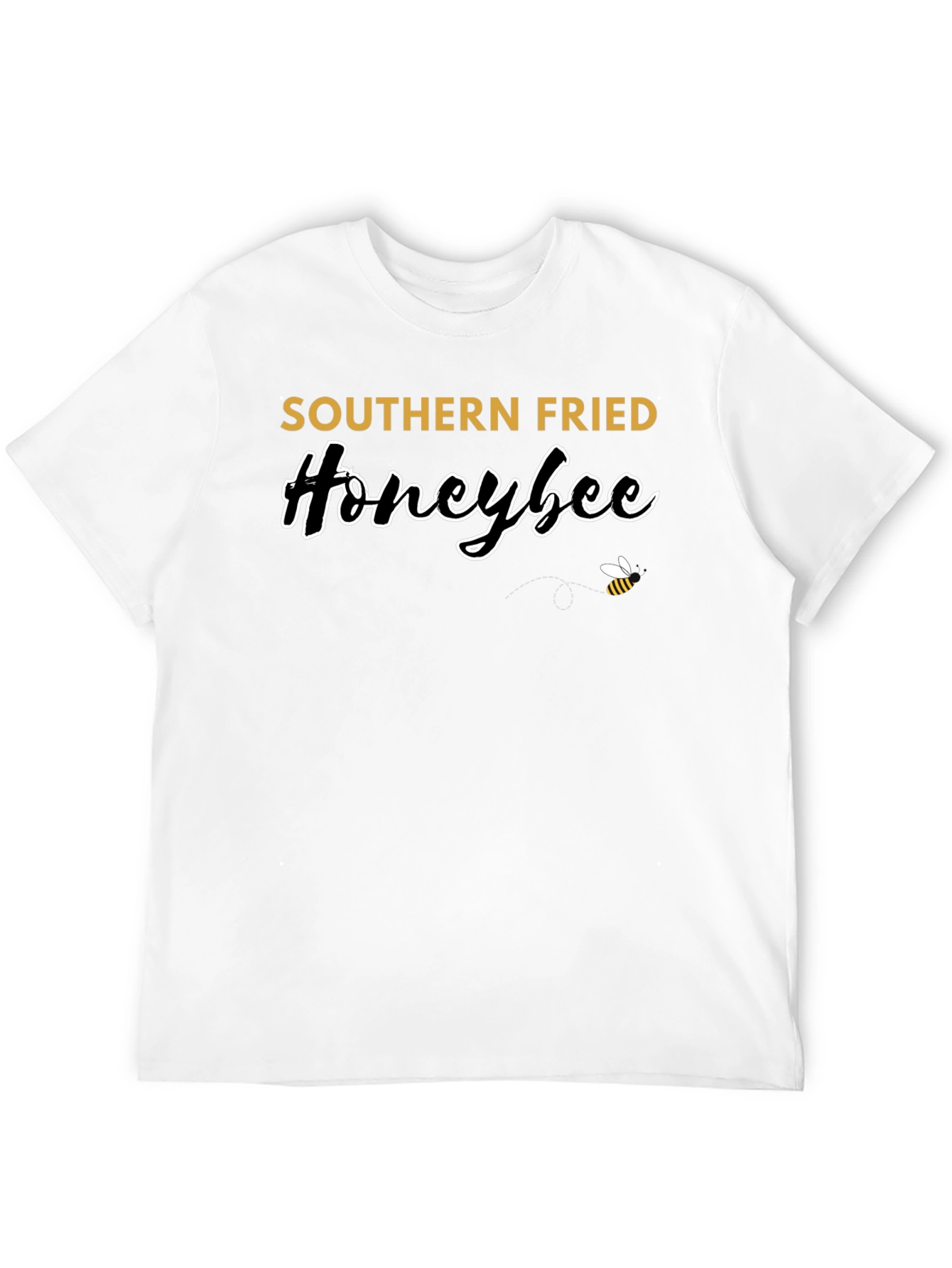 Southern Fried Honeybee Black Graphic Tee