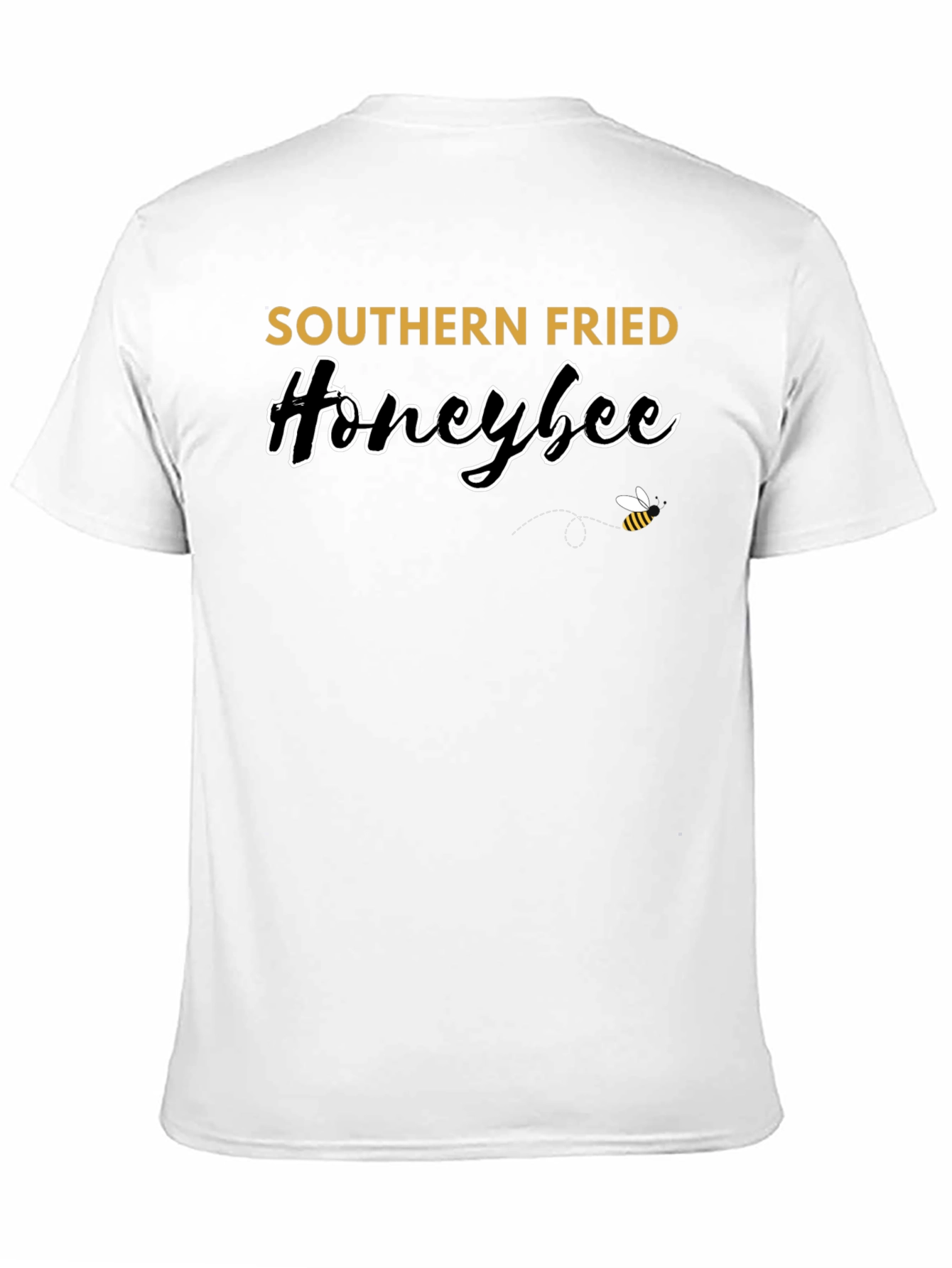 Southern Fried Honeybee Black Graphic Tee
