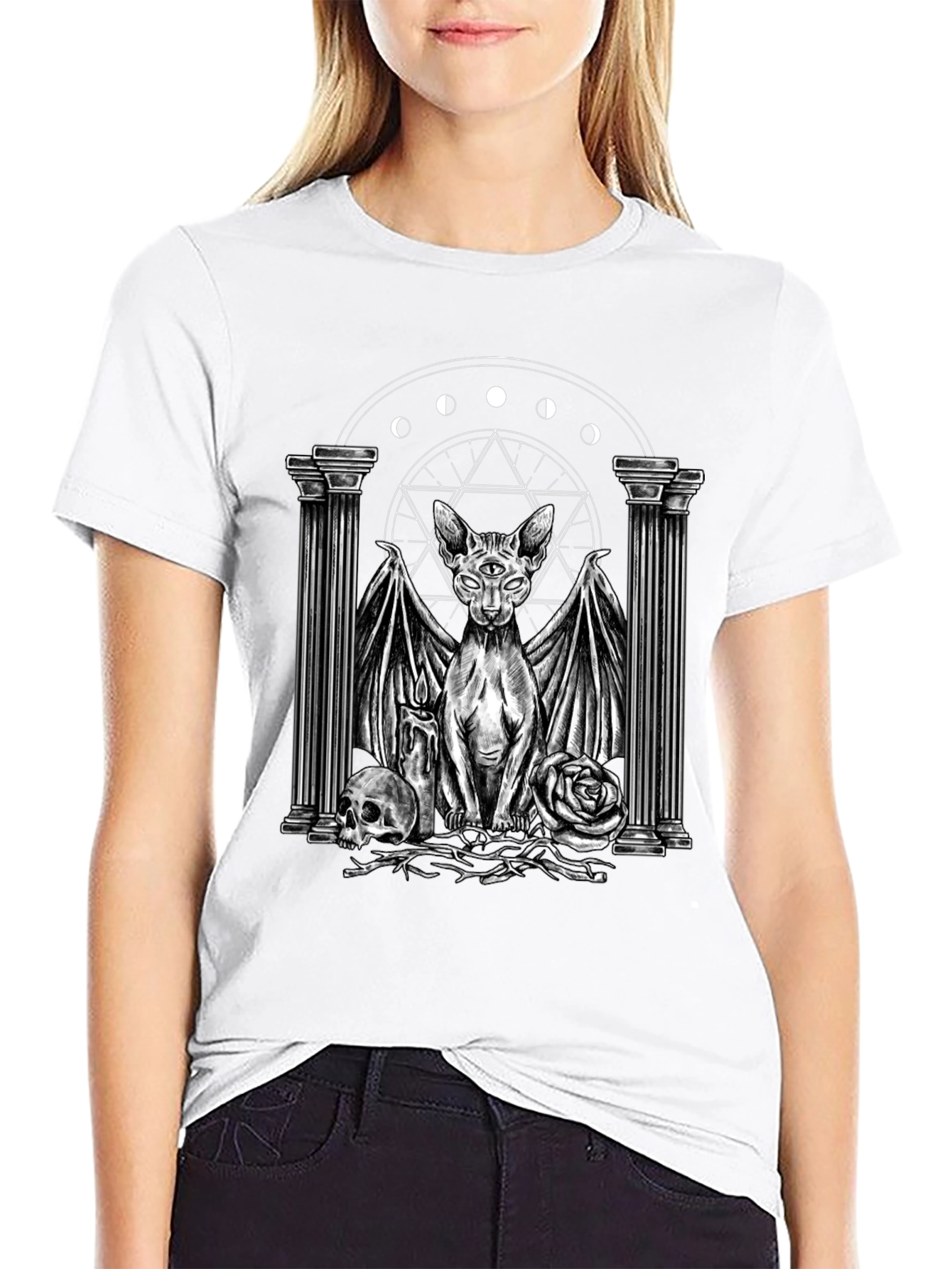 Occult Sphynx Cat T-Shirt