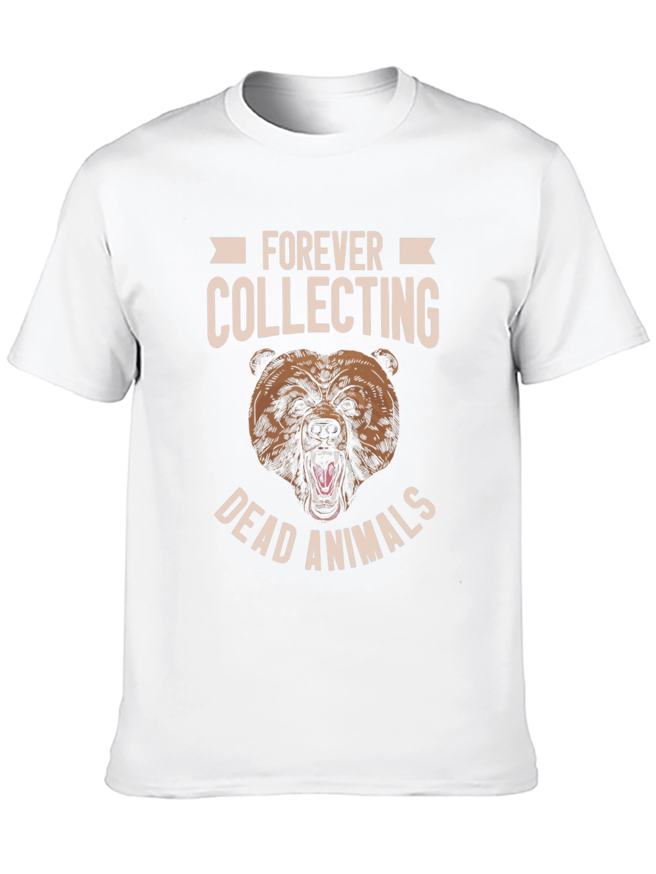 Forever Collecting Dead Animals Black Graphic Tee