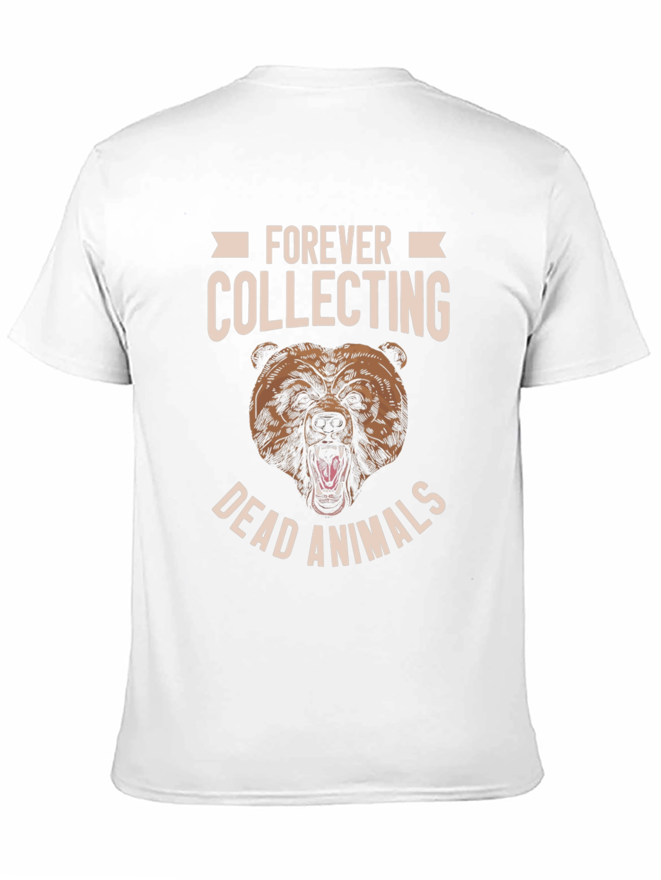 Forever Collecting Dead Animals Black Graphic Tee