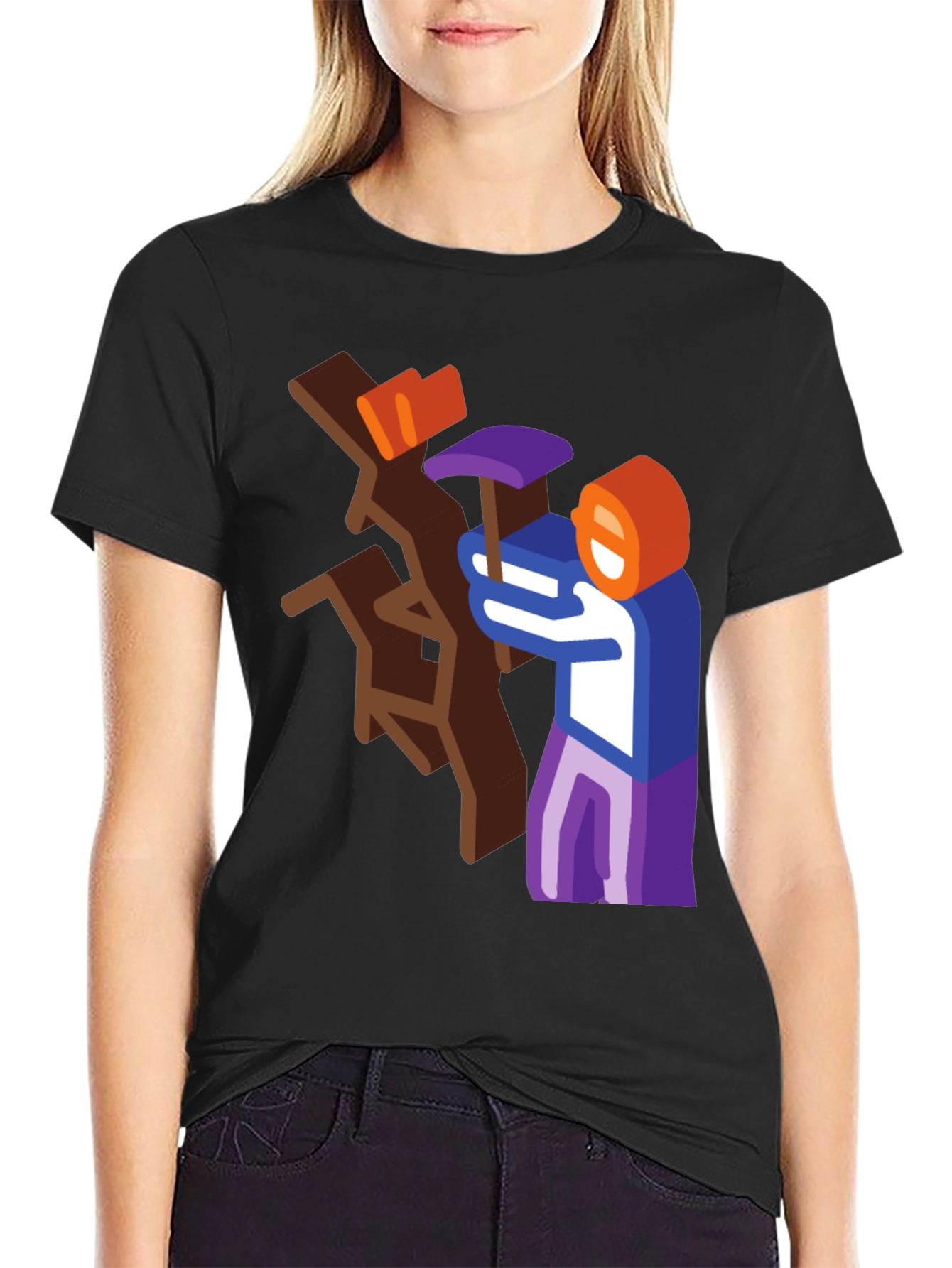 Abstract Isometric Icon T-Shirt