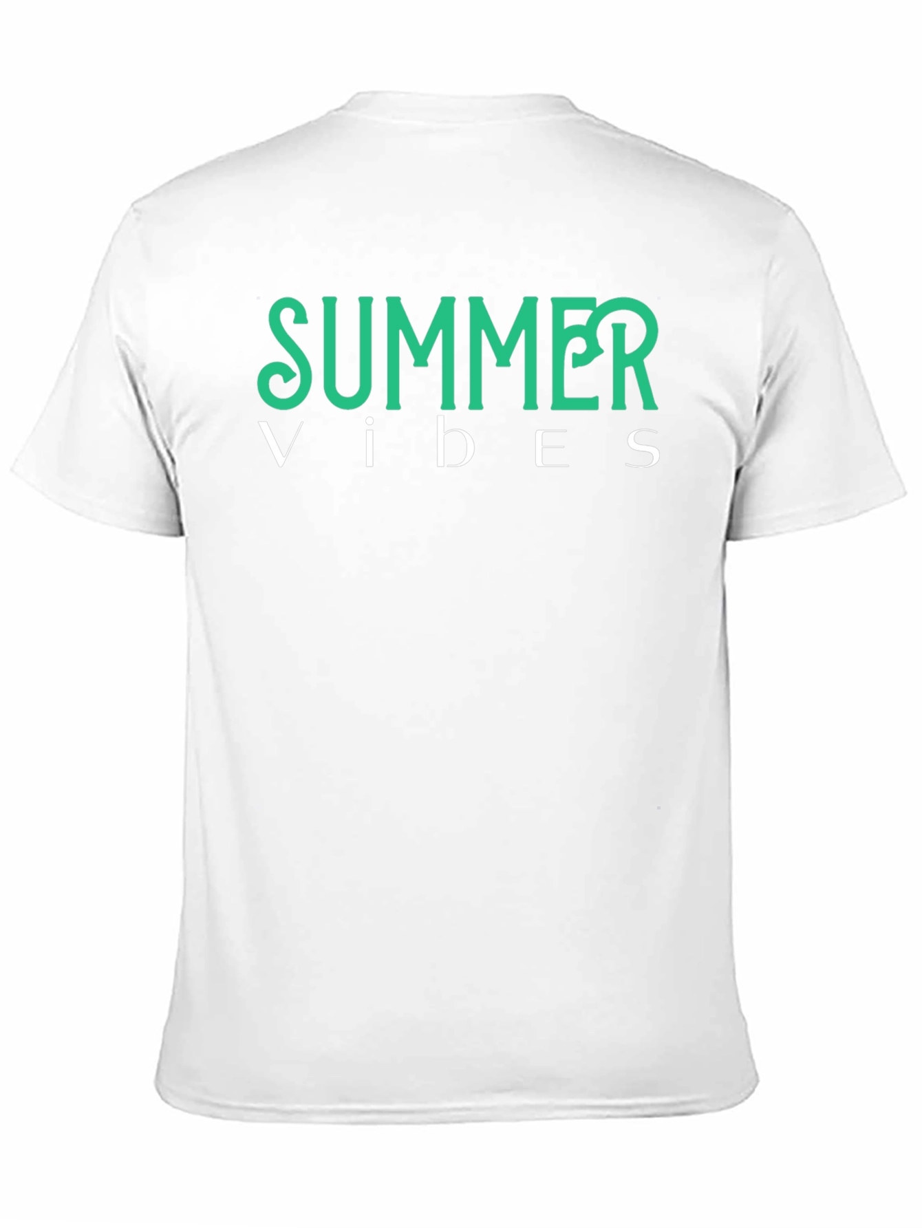 Summer Vibes Graphic Tee - Black