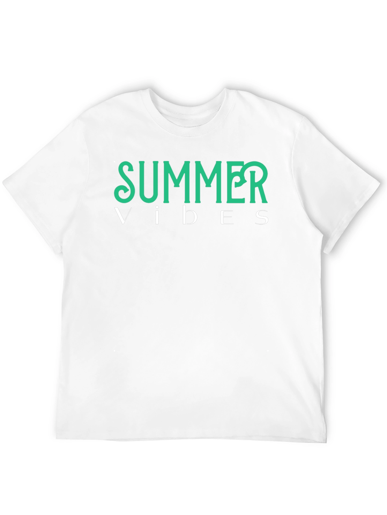 Summer Vibes Graphic Tee - Black