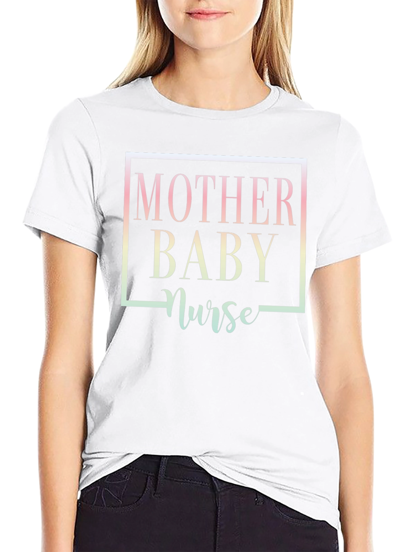Mother Baby Nurse Graphic T-Shirt