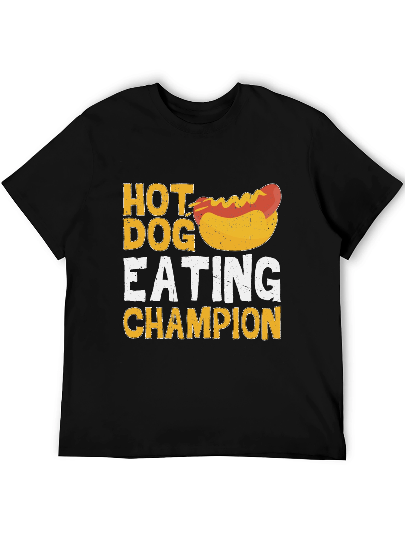 Hot Dog Eating Champion Graphic T-Shirt