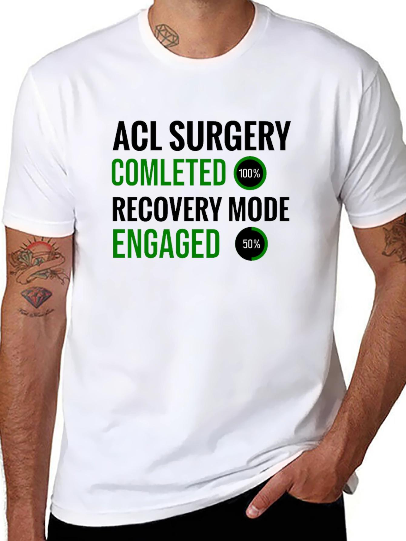 ACL Surgery Recovery Mode T-Shirt