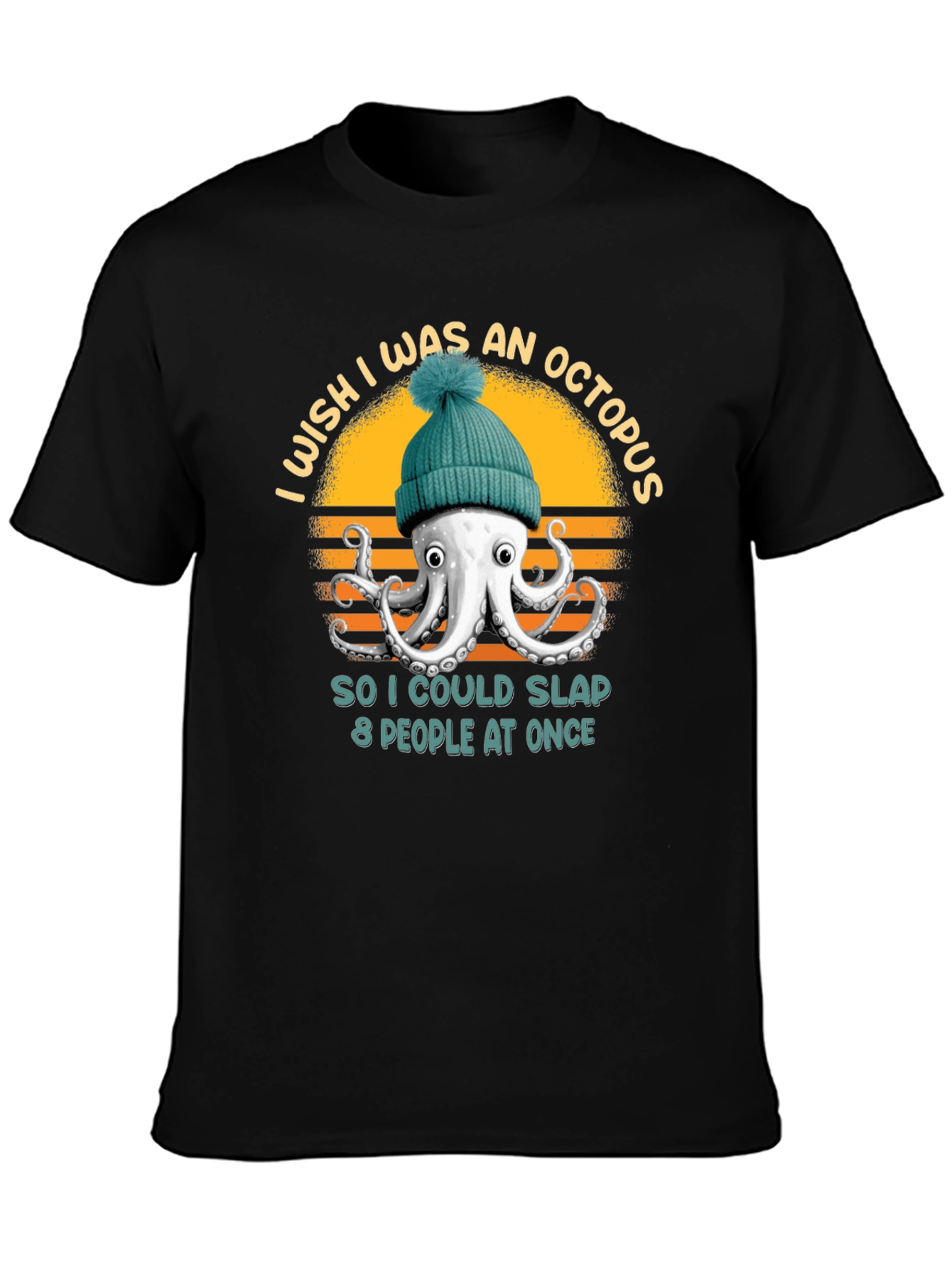 Octopus Slap T-Shirt - Funny Graphic Tee