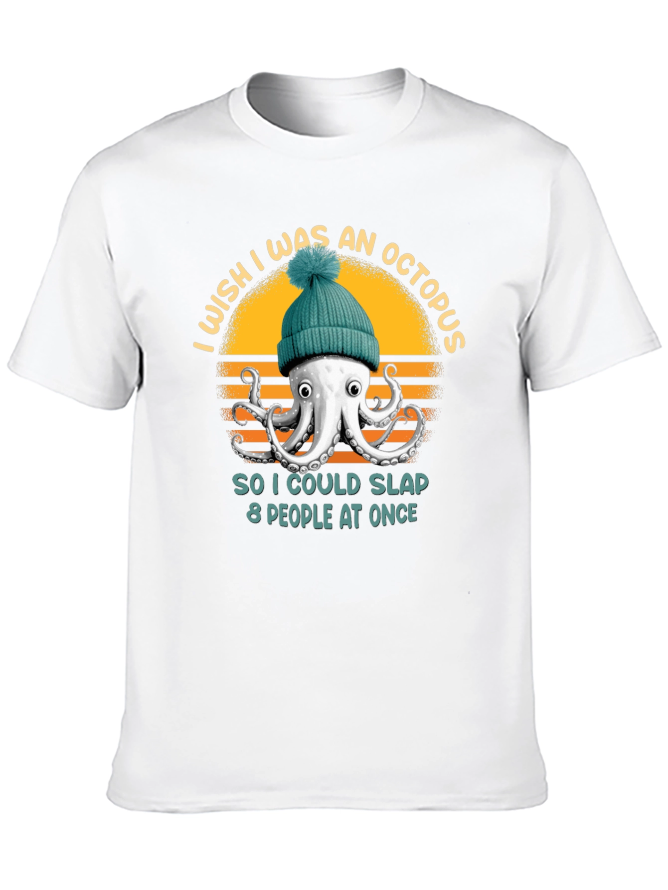 Octopus Slap T-Shirt - Funny Graphic Tee