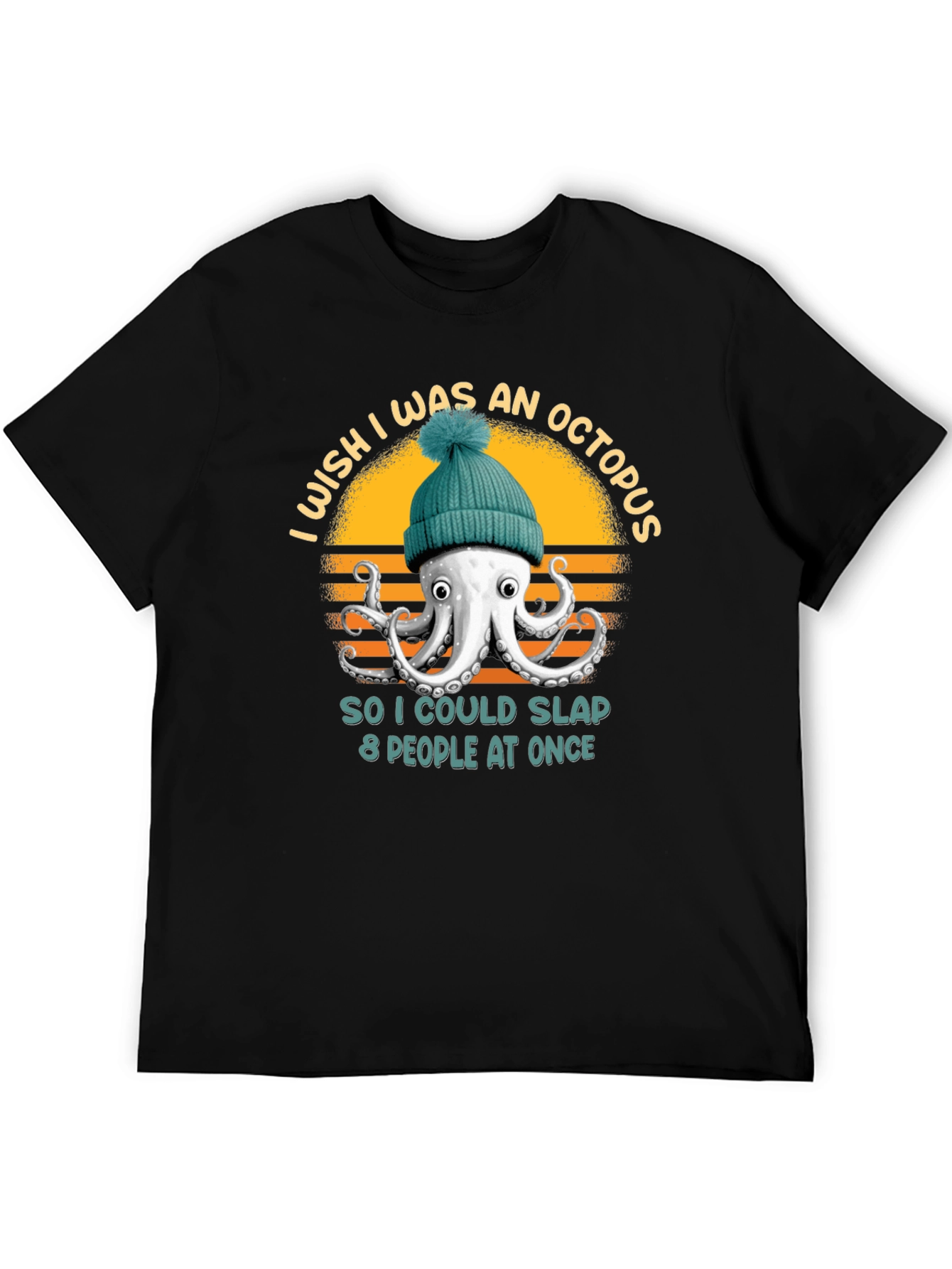 Octopus Slap T-Shirt - Funny Graphic Tee